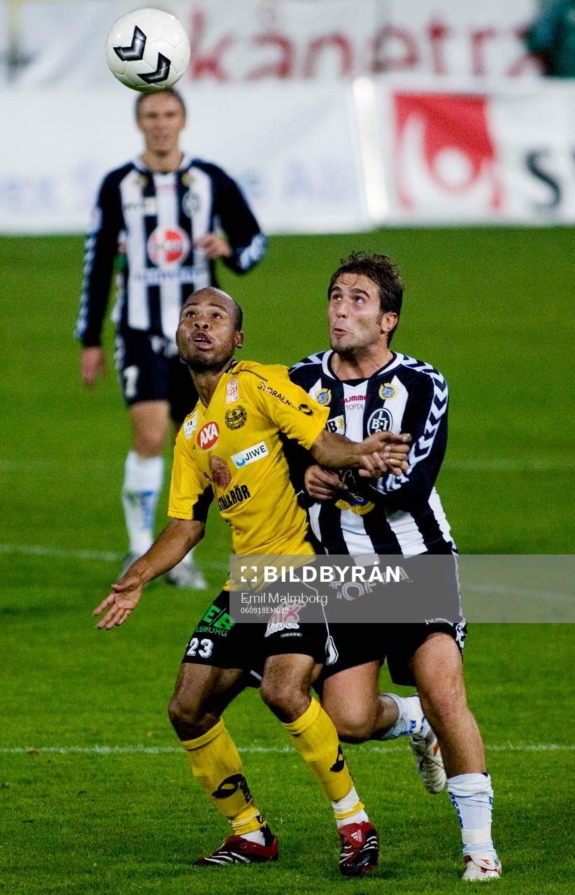 Jermayne Hue, Mjällby och Valentino Lai, Landskrona