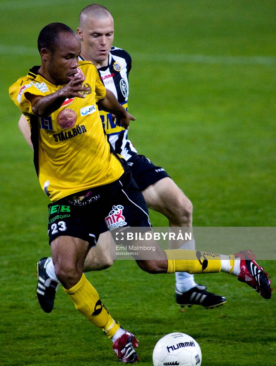 Jermayne Hue, Mjällby, Karl Corneliusson, Landskrona