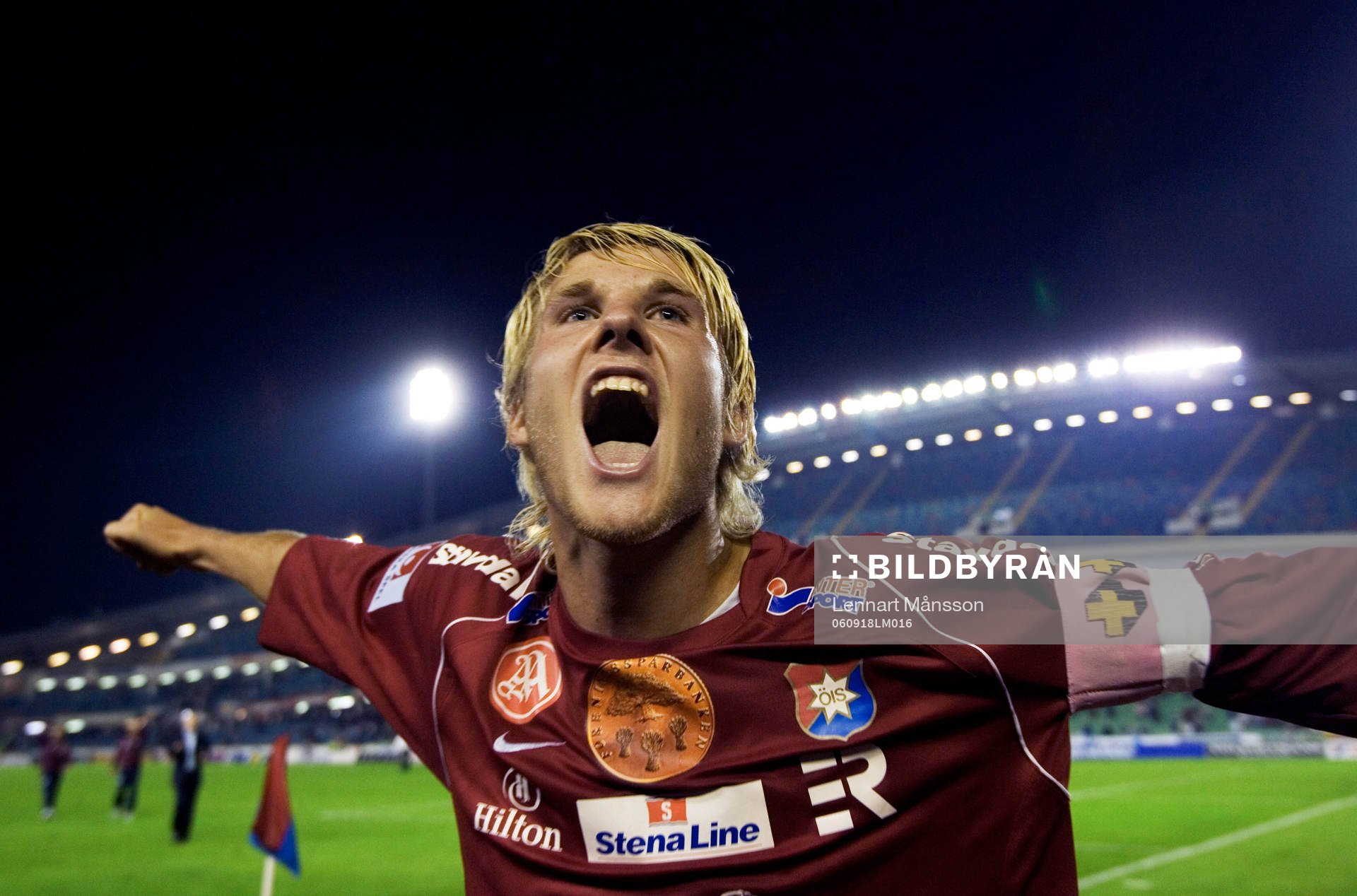 Ola Toivonen var bäste man på plan. Jubel, glädje