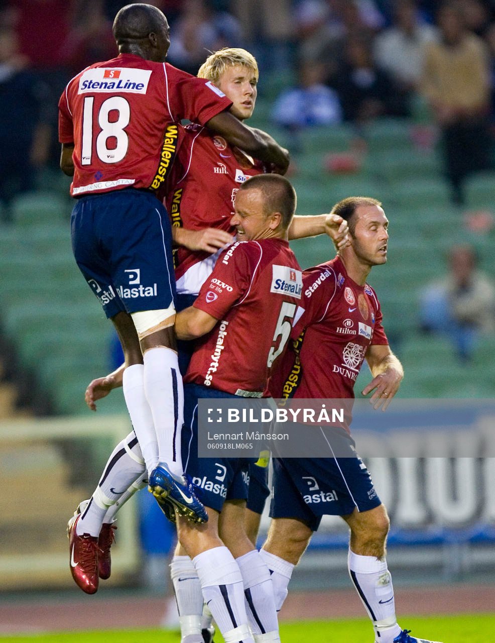 Jubel, Ola Toivonen, Anders Prytz, Magnus Källander och