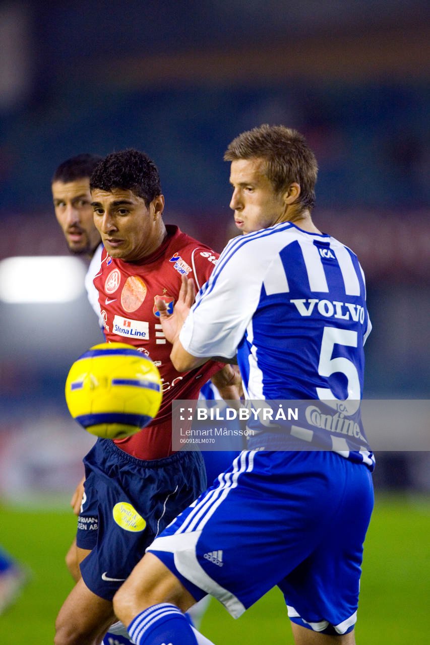 Ailton Almeida och Mattias Bjärsmyr