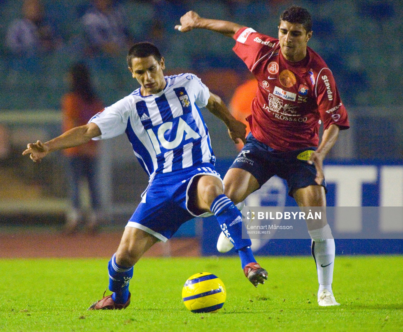 Andres Vasques och Ailton Almeida
