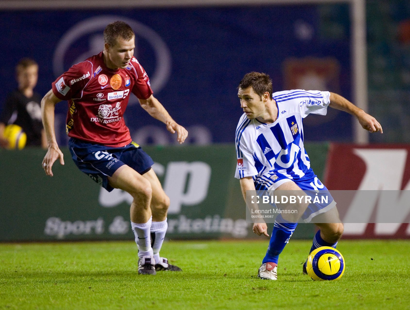 Elias Storm och Stefan Selakovic