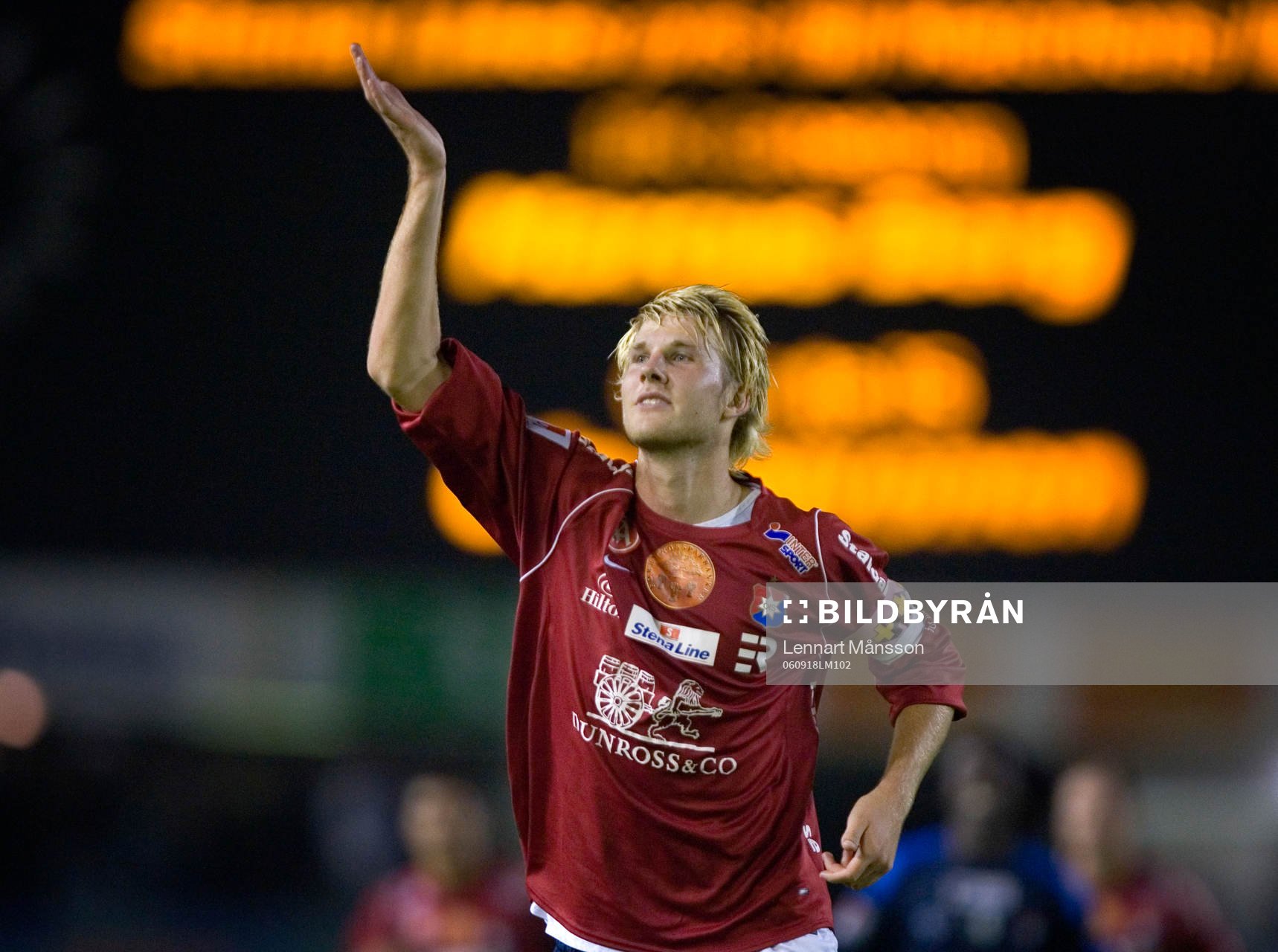  Ola Toivonen, jubel. 