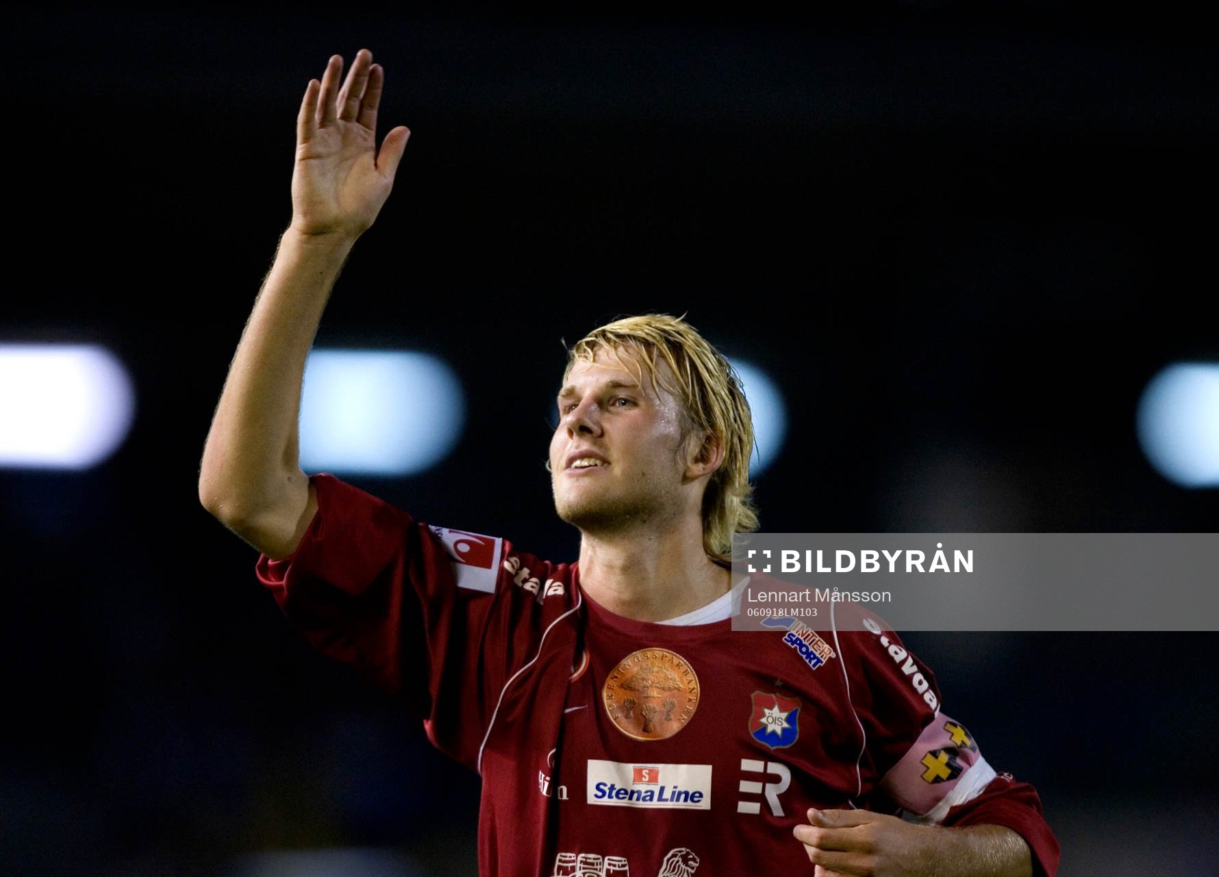  Ola Toivonen, jubel. 