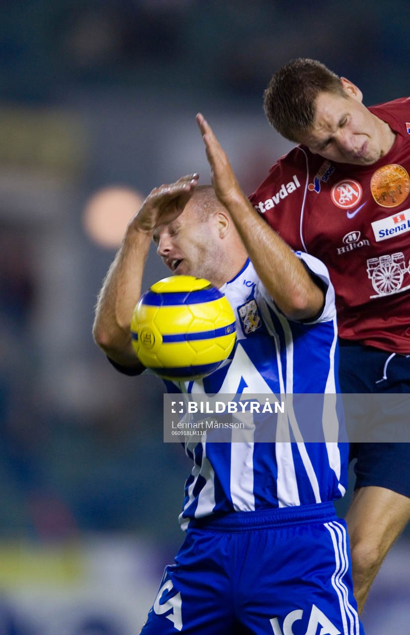 Jonas Wallerstedt och Elias Storm. Nickduell