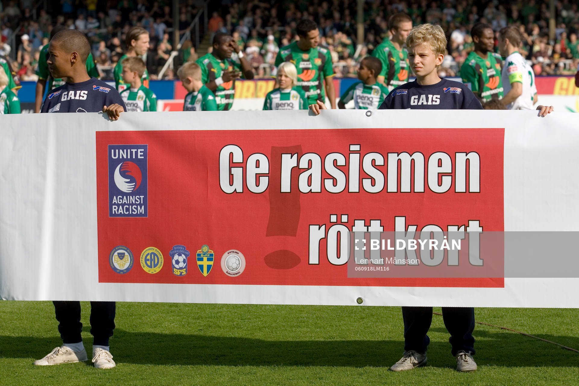 Ge Rasismen Rött Kort