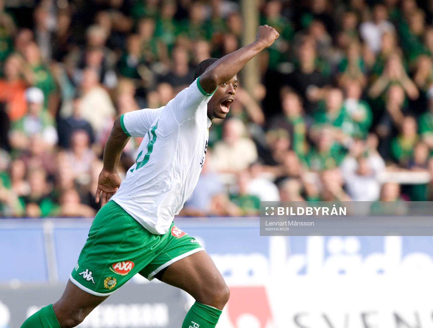 Nkosinathi Toni  Nhleko, Hammarby, jubel