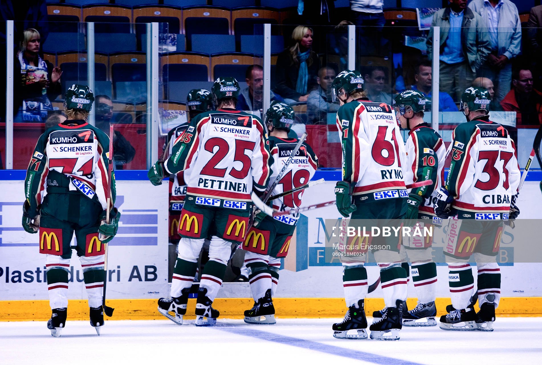 Frölunda lämnar isen besvikna