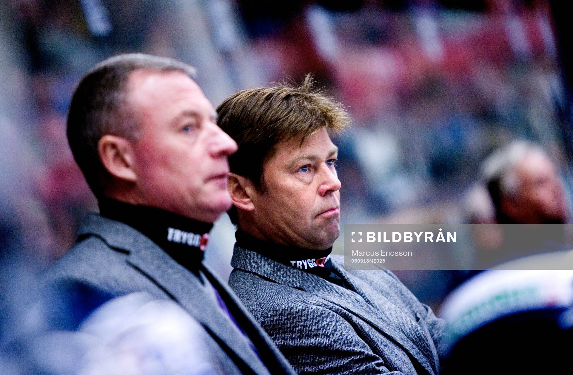 Jan Karlsson och Gunnar Persson, tränare Linköping