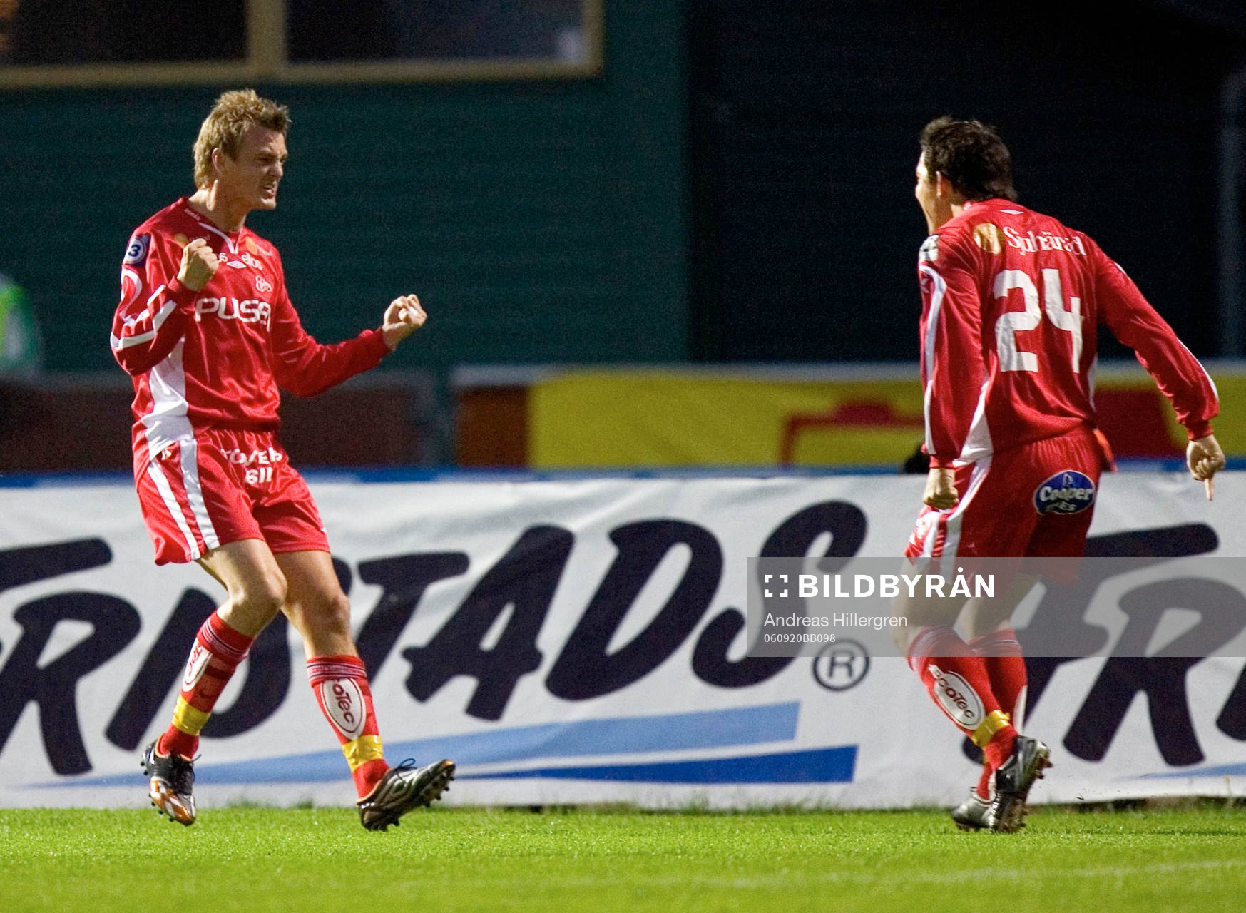 Jubel i Elfsborg. Mathias Svensson