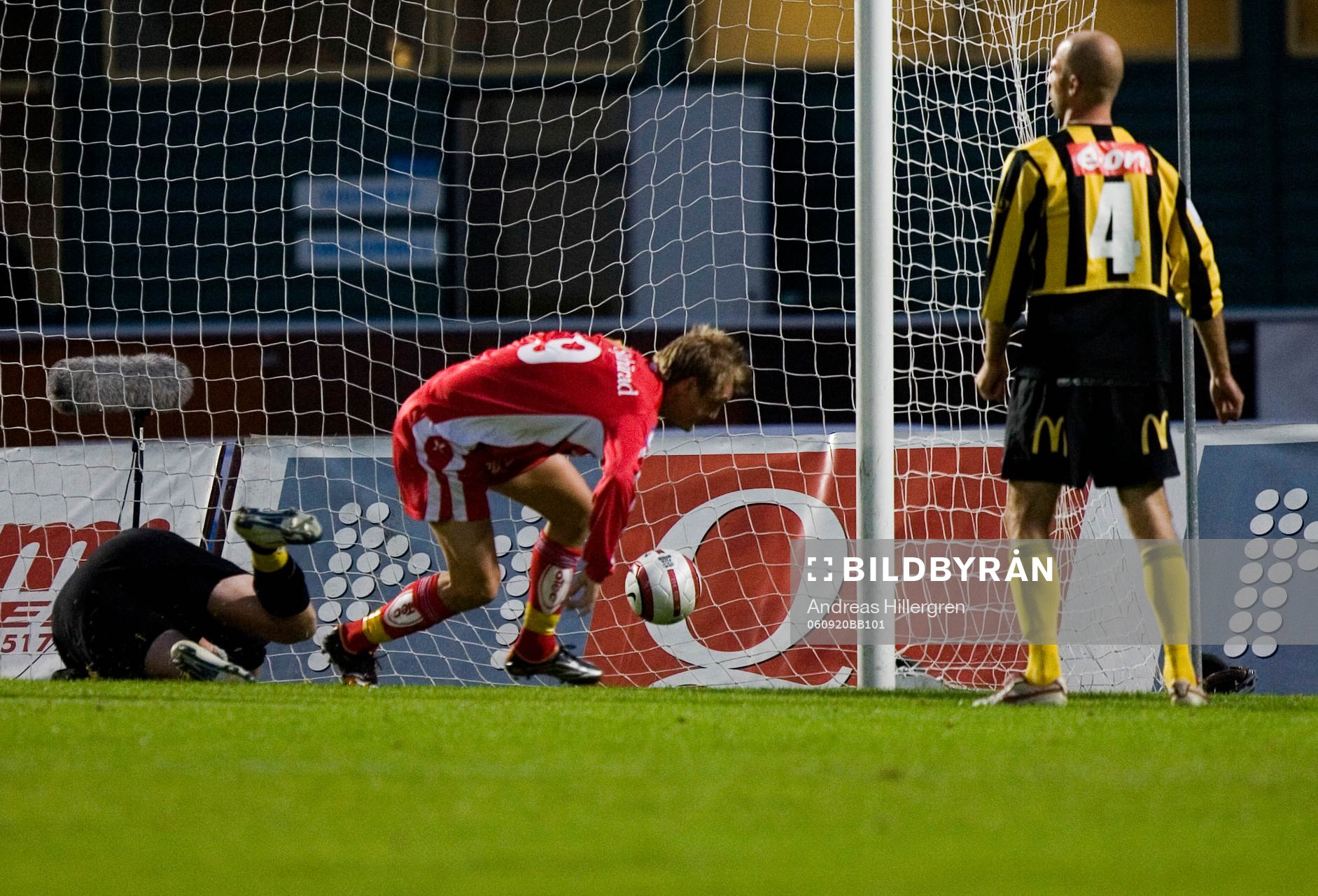 Mathias Svensson, Elfsborg, målskytt, jubel