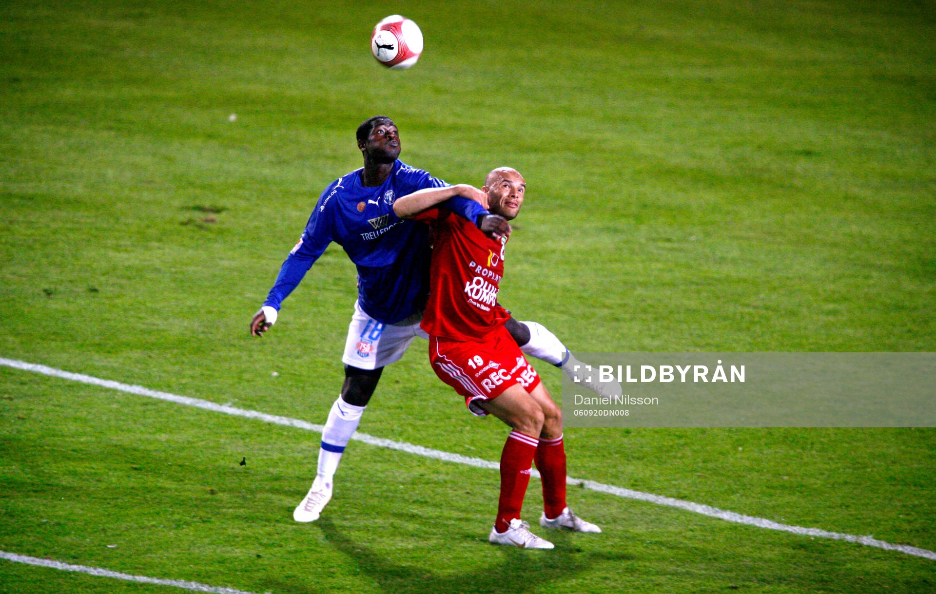 Michael Mensah, Trelleborg och Renato Rodrigues, Degerfors