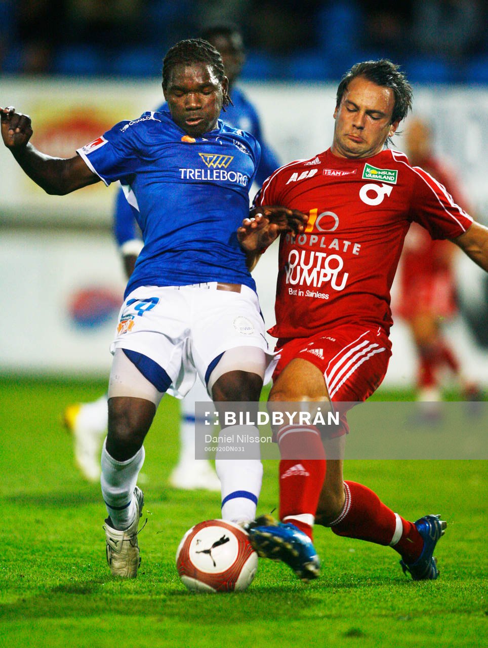 Charles Anderson, Trelleborg och Stefan Larsson, Degerfors