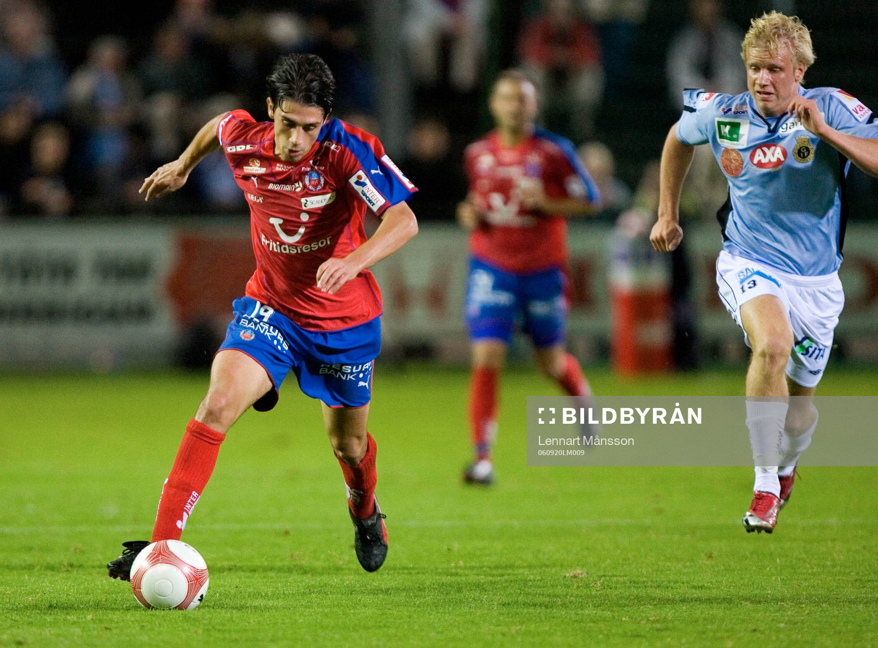 1-0 skytten Babis Stefanidis sticker loss