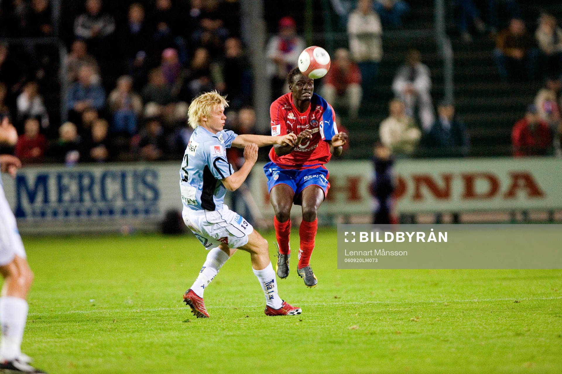 Jonathan Hellström och McDonald Mariga