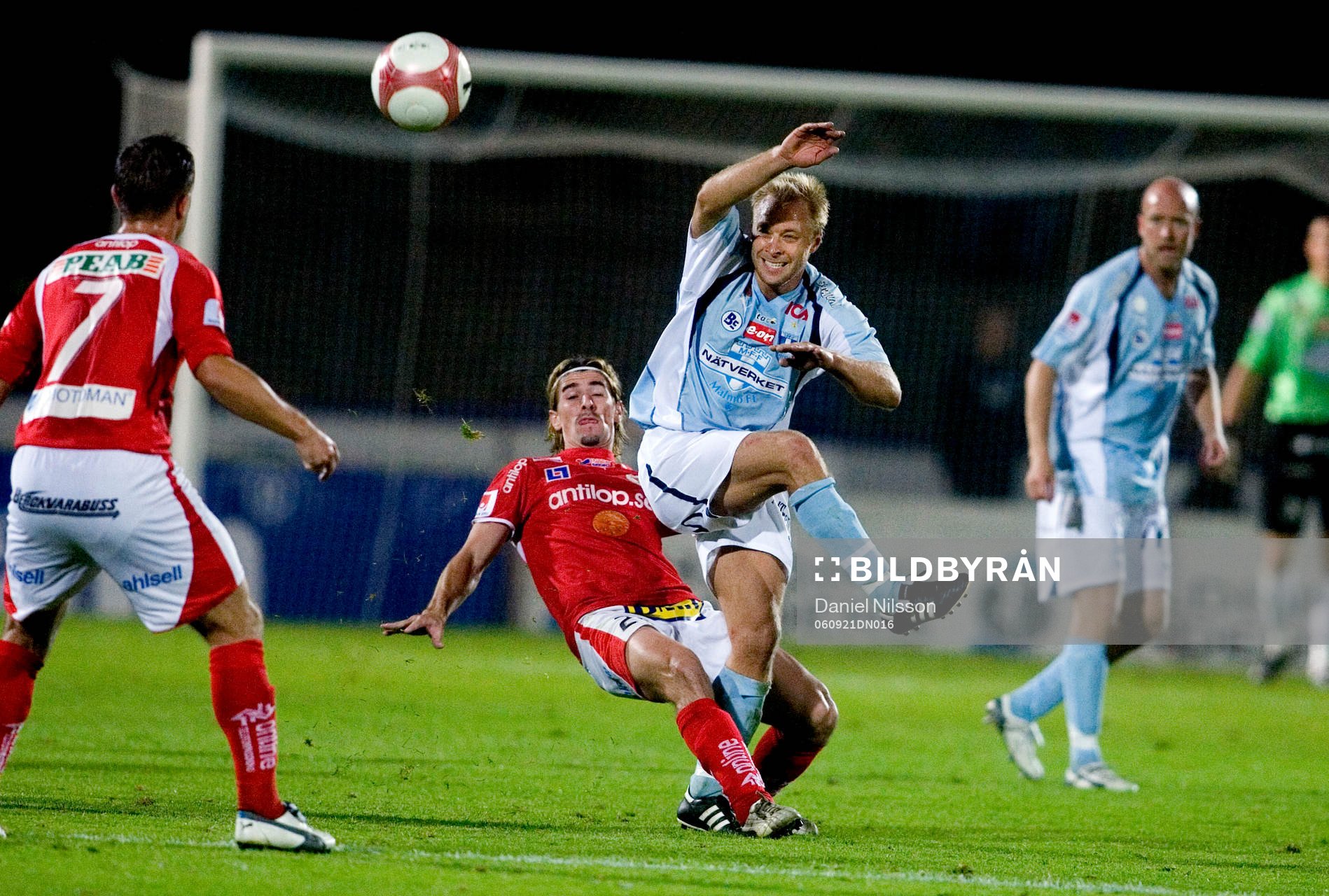 Anders Andersson, Malmö och Cesar Santin, Kalmar