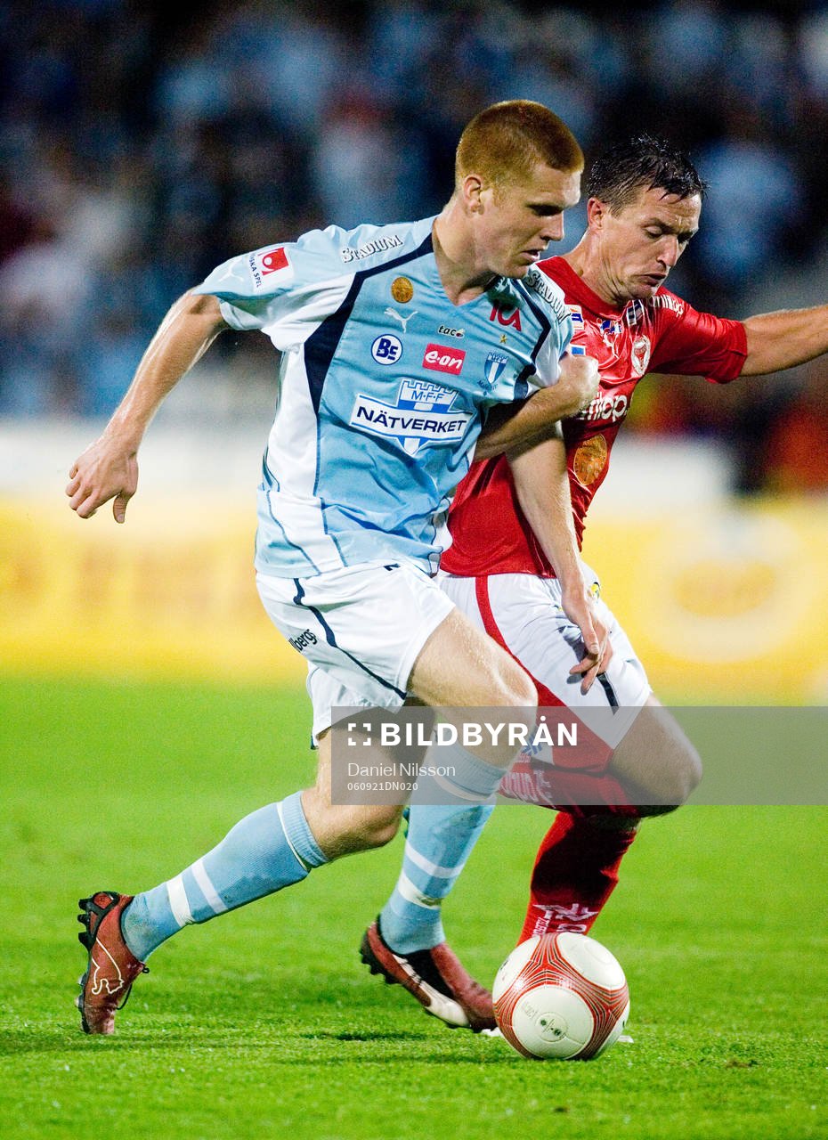 Emil Hallfredsson, Malmö och Mikael Blomberg, Kalmar