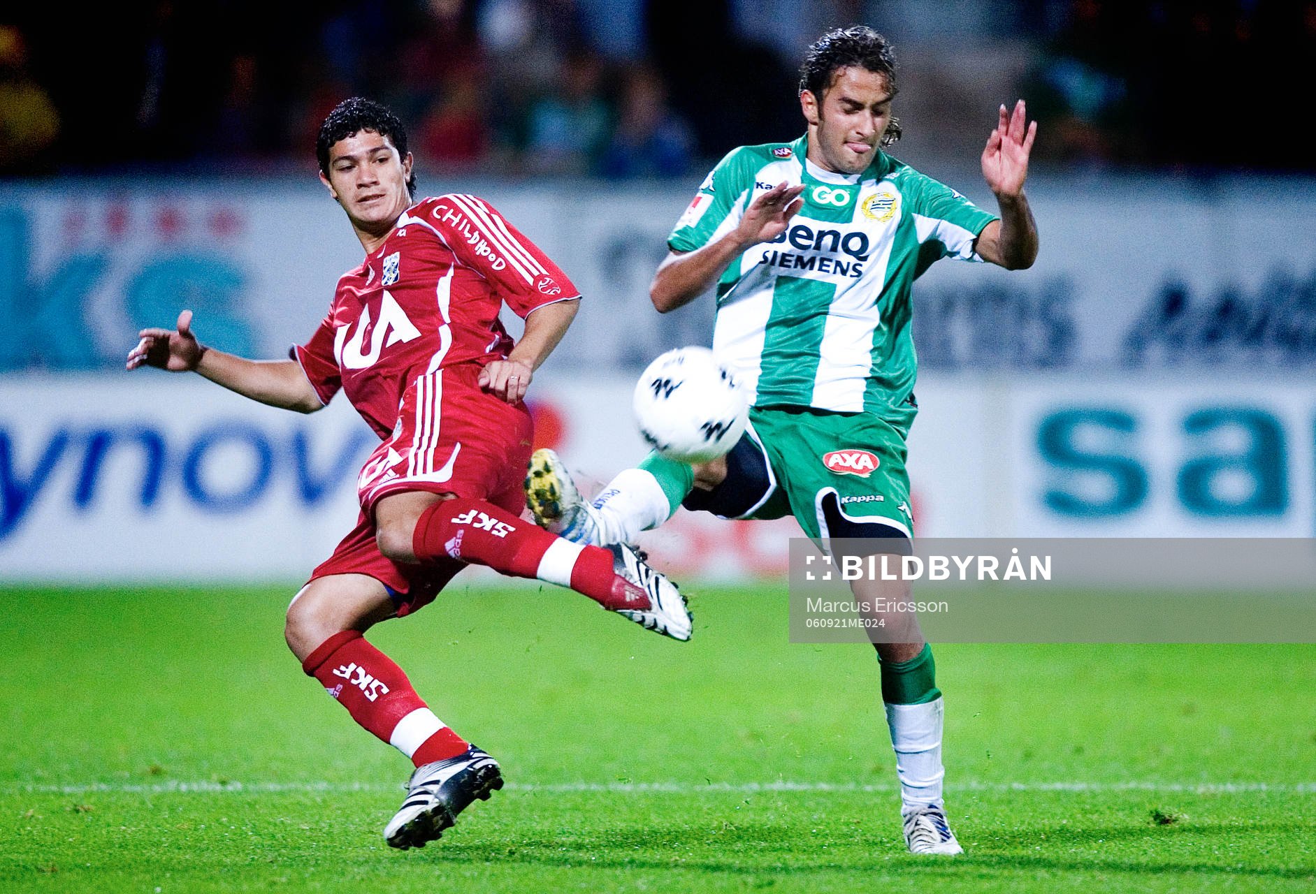 Jose Schaffer, Göteborg och Erkan Zengin, Hammarby