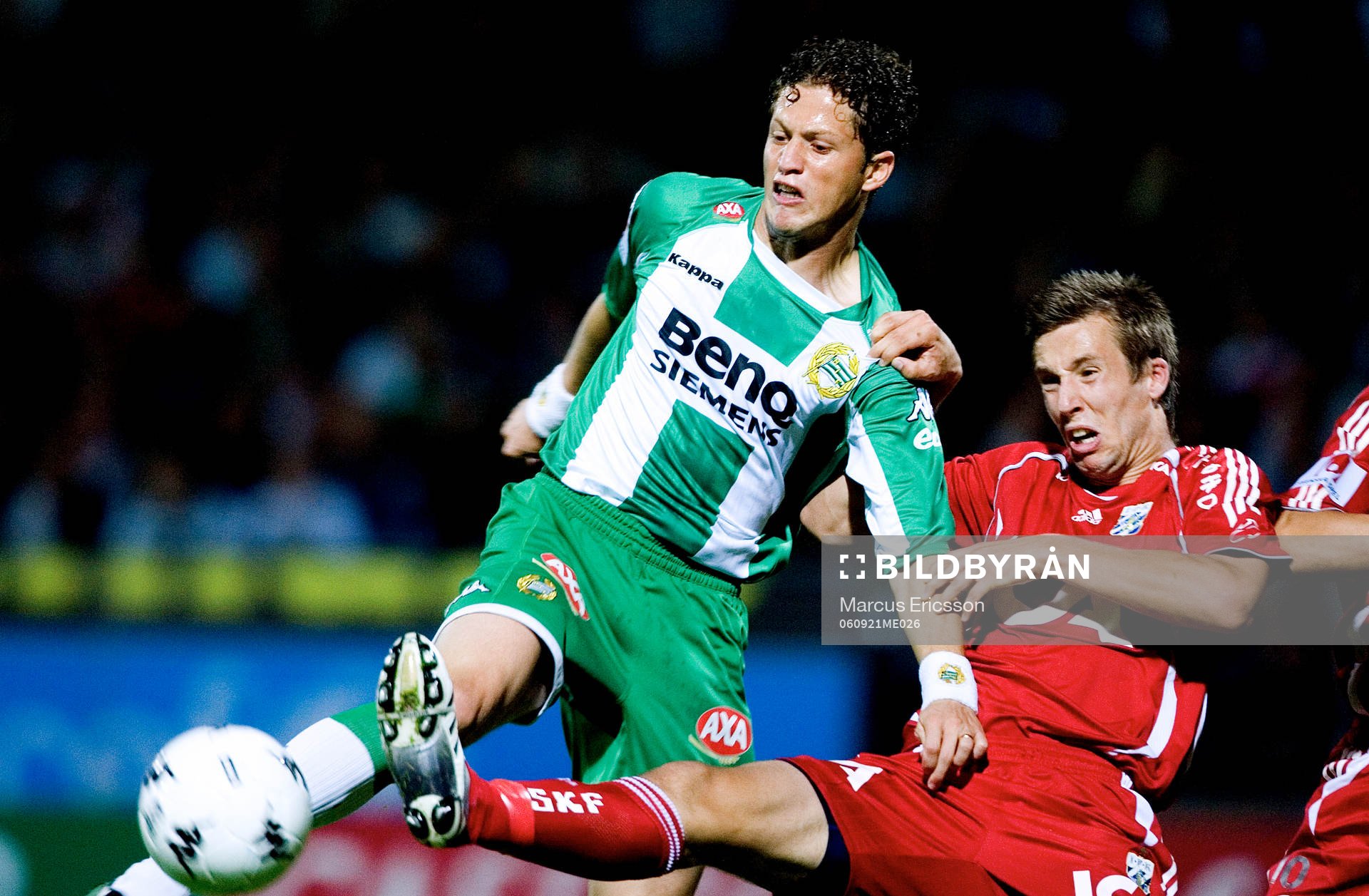 Paulinho Guará, Hammarby och Mattias Bjärsmyr, Göteborg