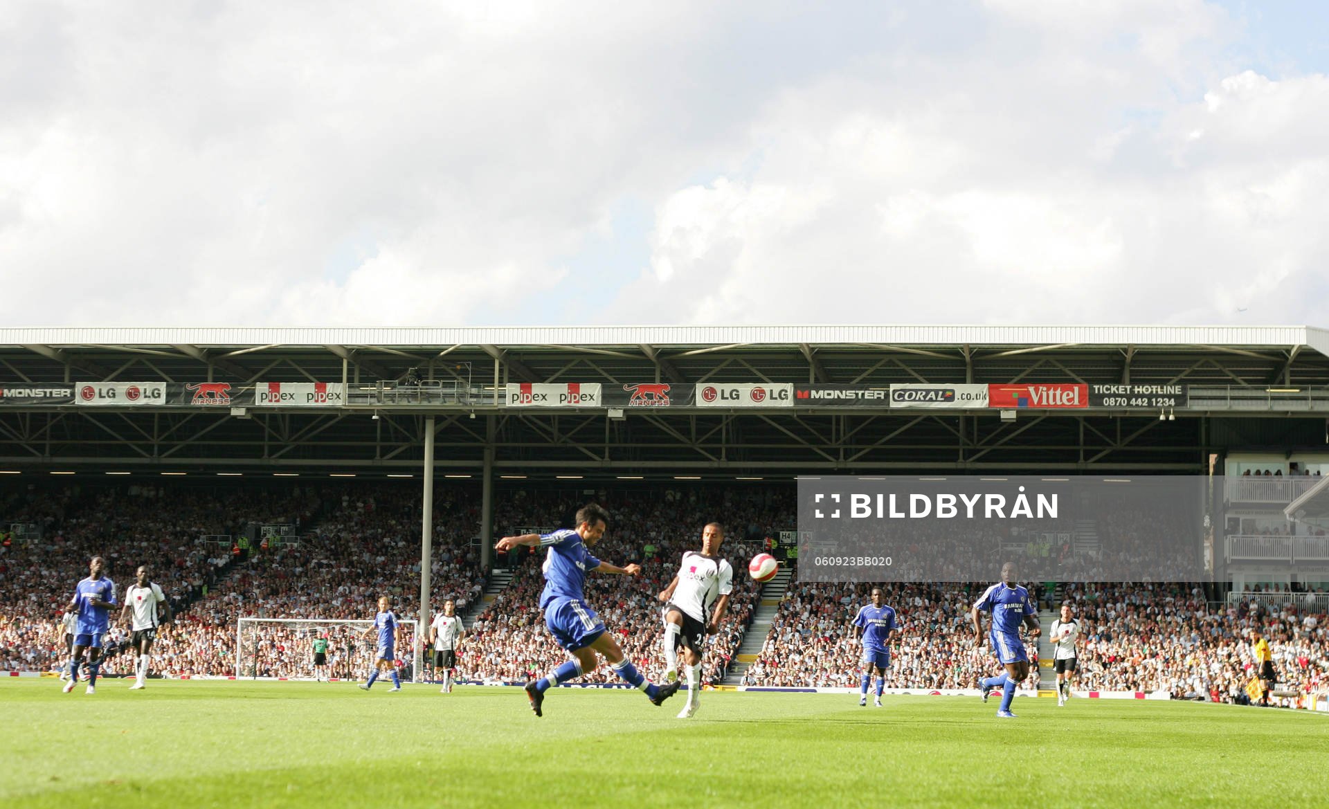 Fotboll, engelsk, premier league, Fulham - Chelsea