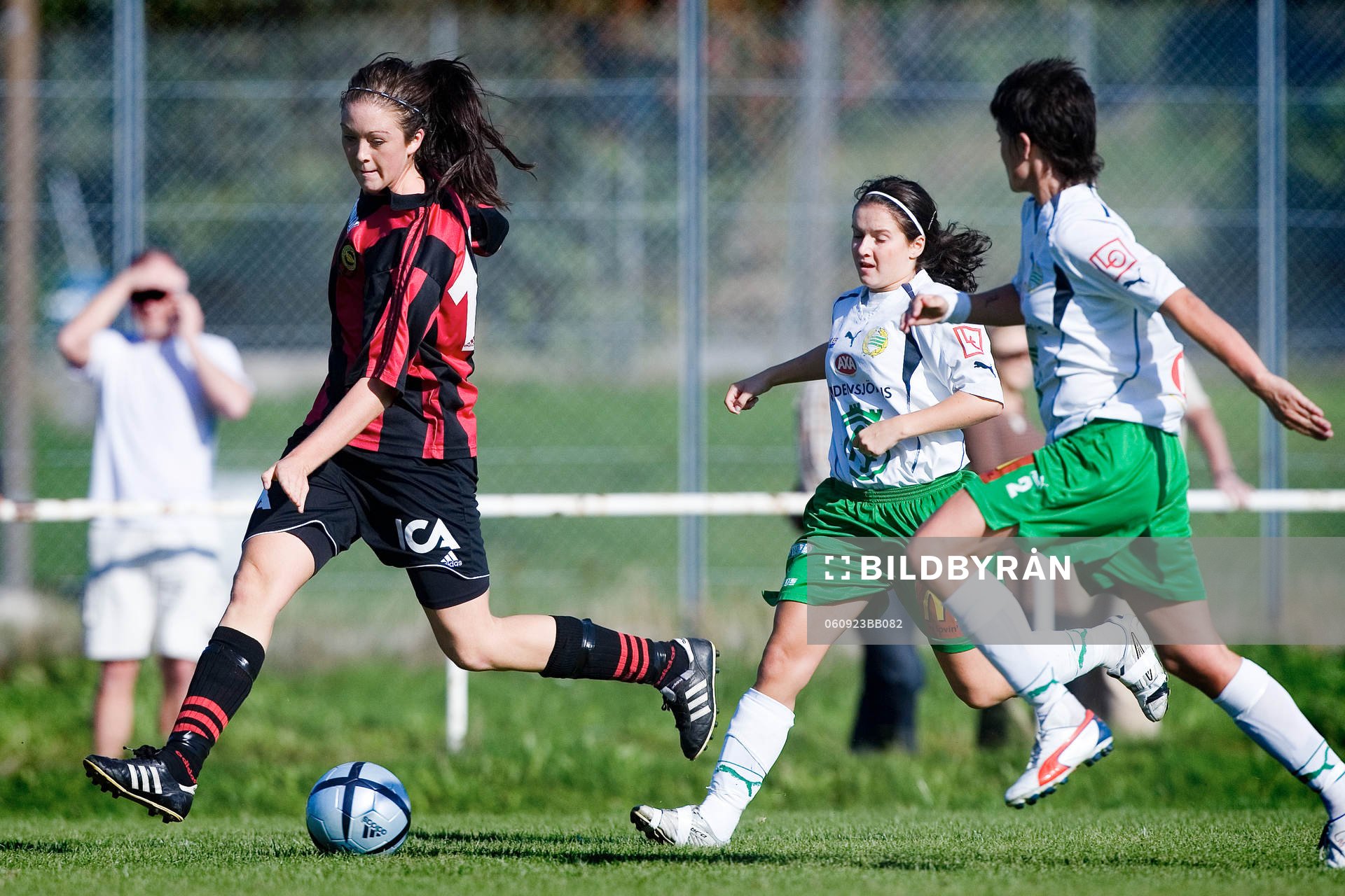 Fotboll, Div 2, Dam, Brommapojkarna - Bajen DFF