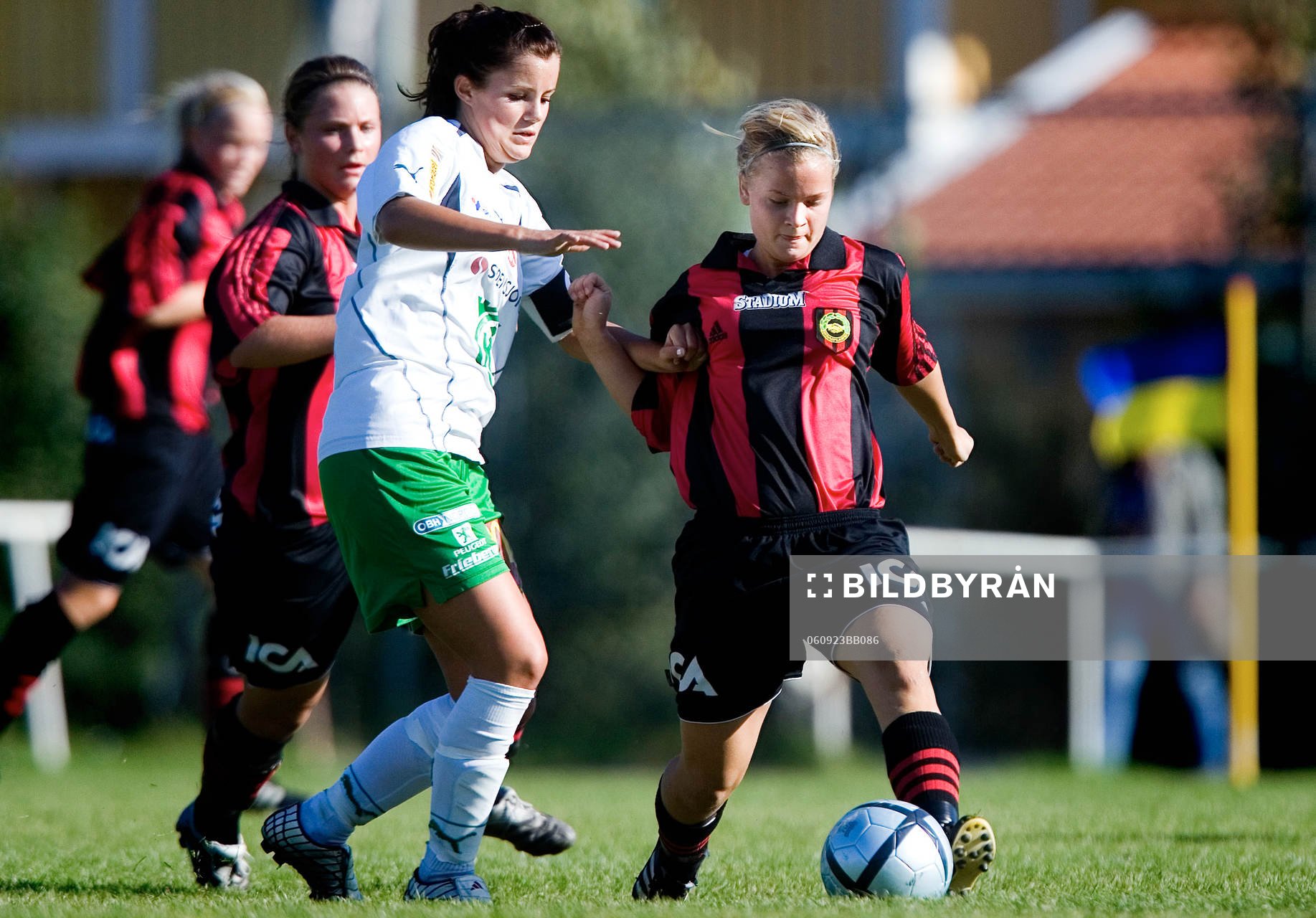 Fotboll, Div 2, Dam, Brommapojkarna - Bajen DFF