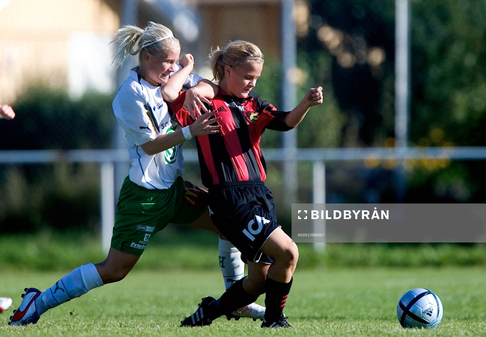 Fotboll, Div 2, Dam, Brommapojkarna - Bajen DFF