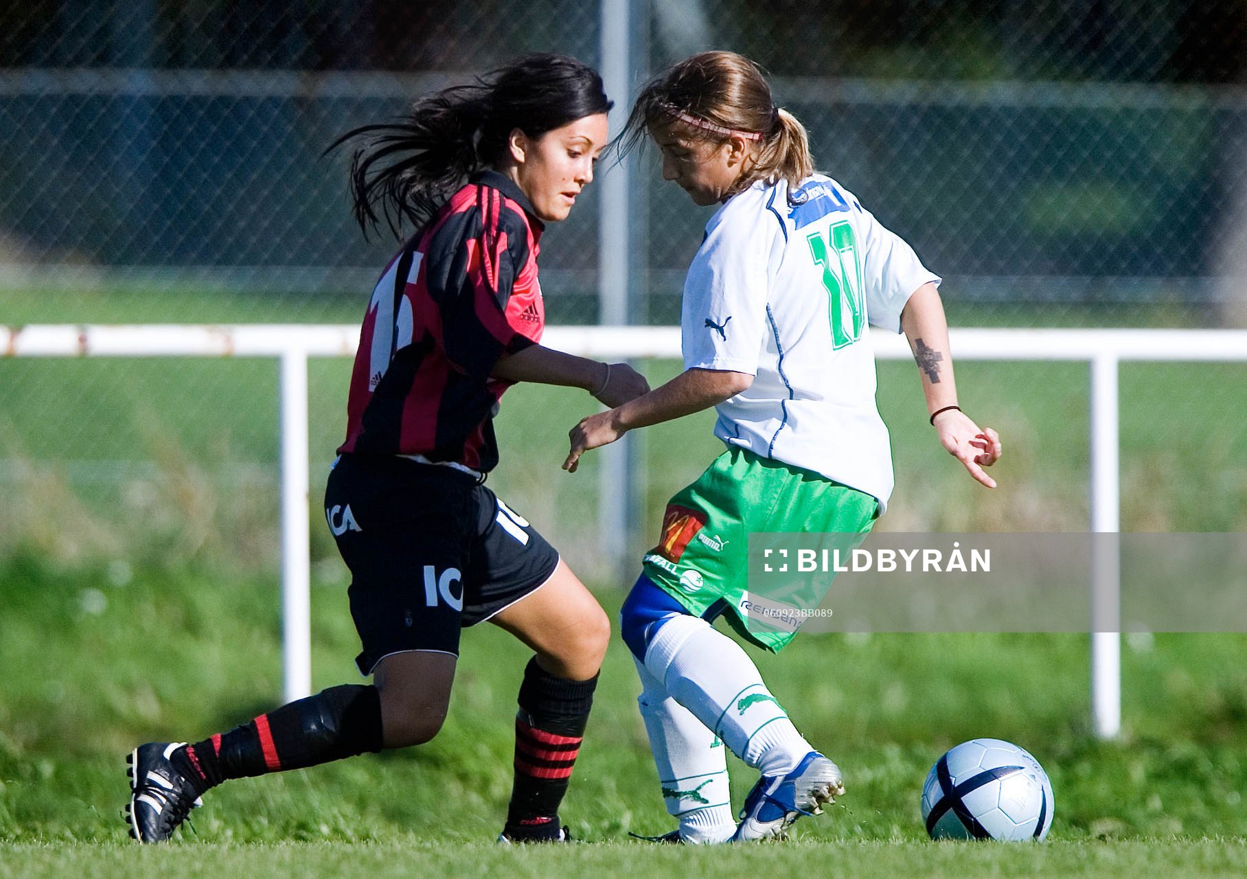 Fotboll, Div 2, Dam, Brommapojkarna - Bajen DFF