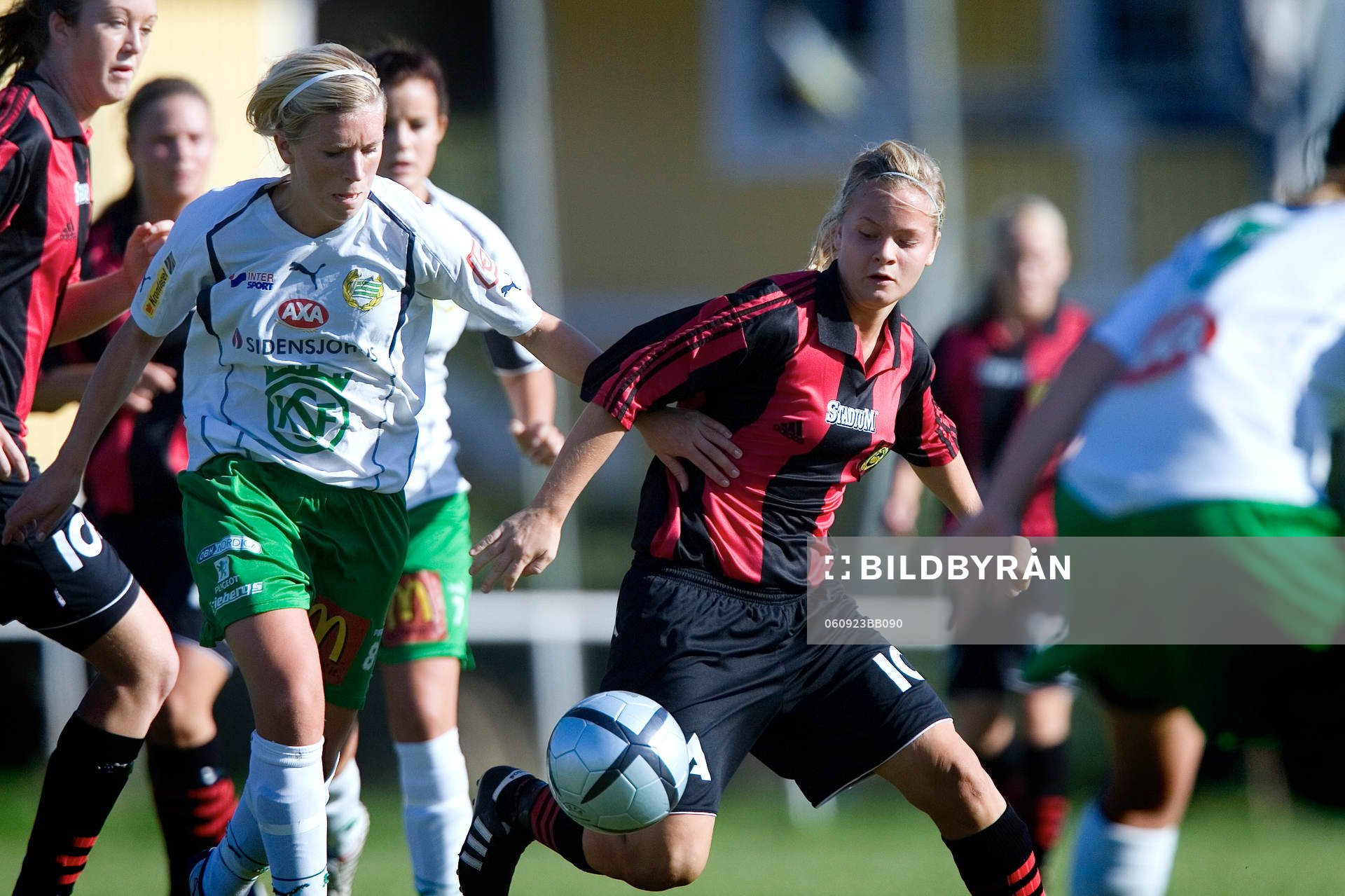 Fotboll, Div 2, Dam, Brommapojkarna - Bajen DFF