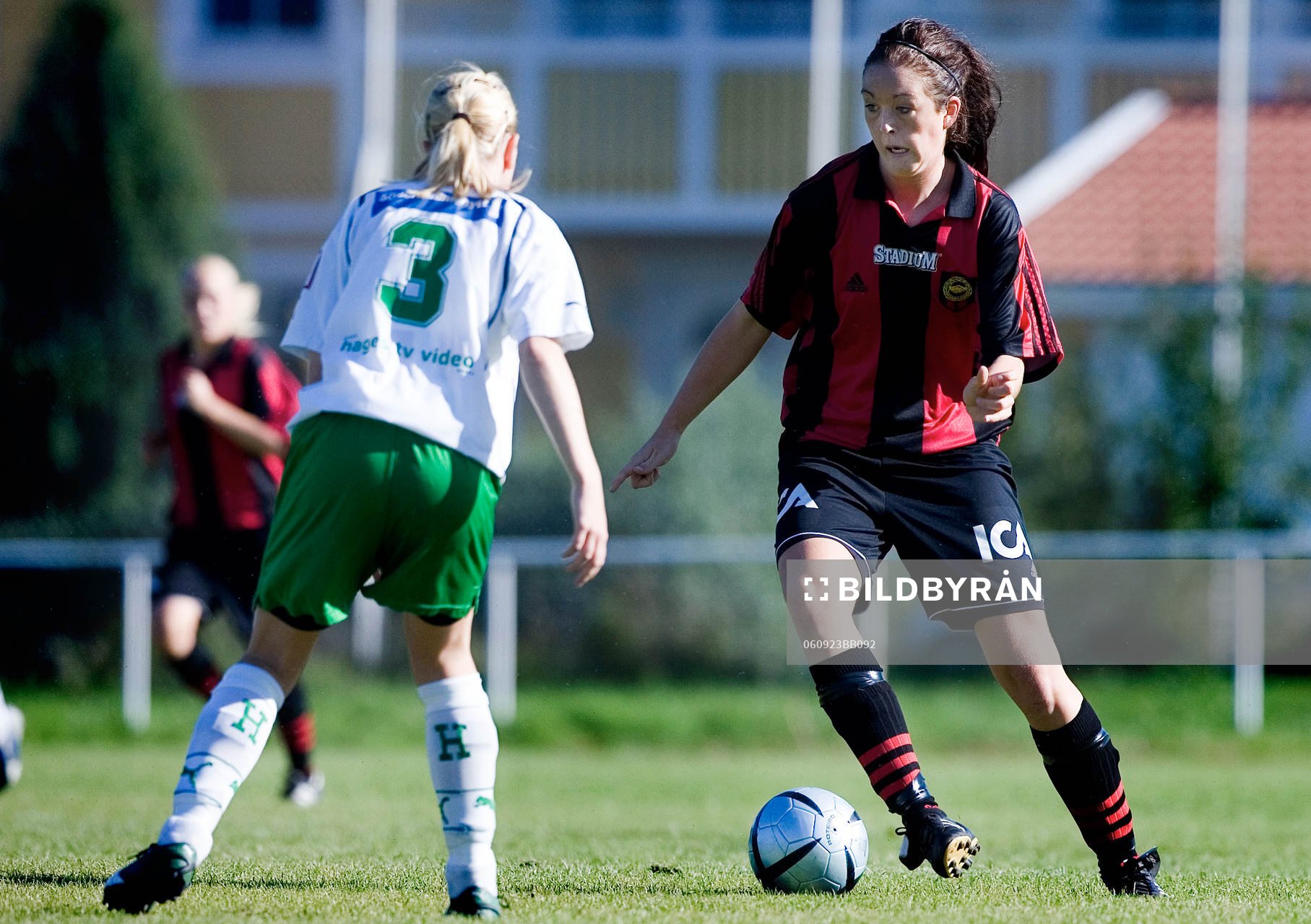 Fotboll, Div 2, Dam, Brommapojkarna - Bajen DFF
