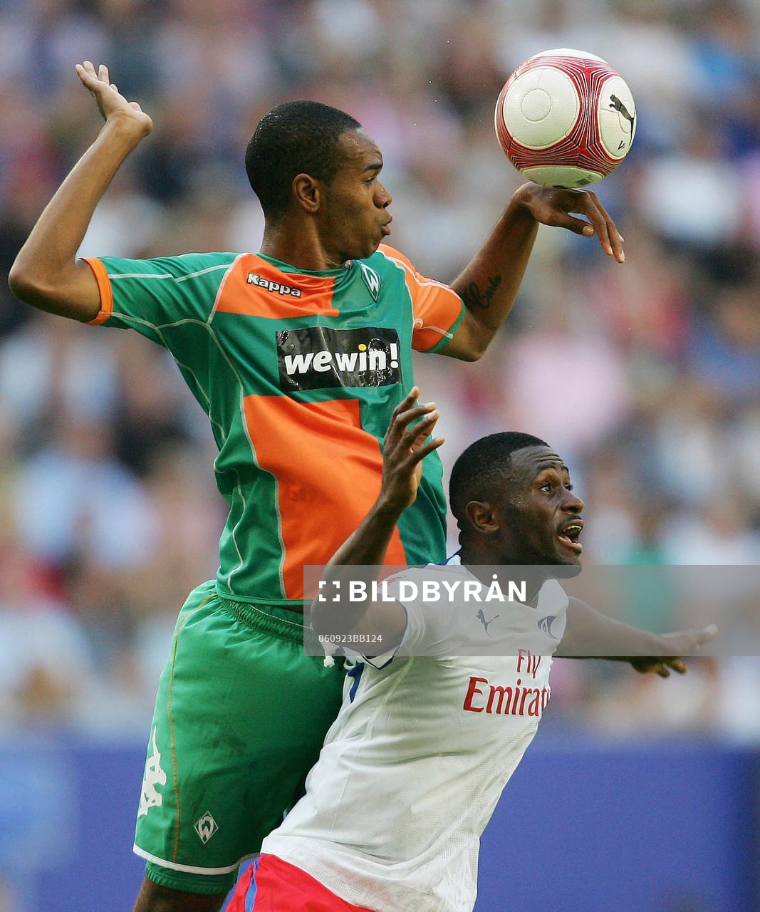 Naldo, Werder Bremen och Boubacar Sanogo, Hamburg