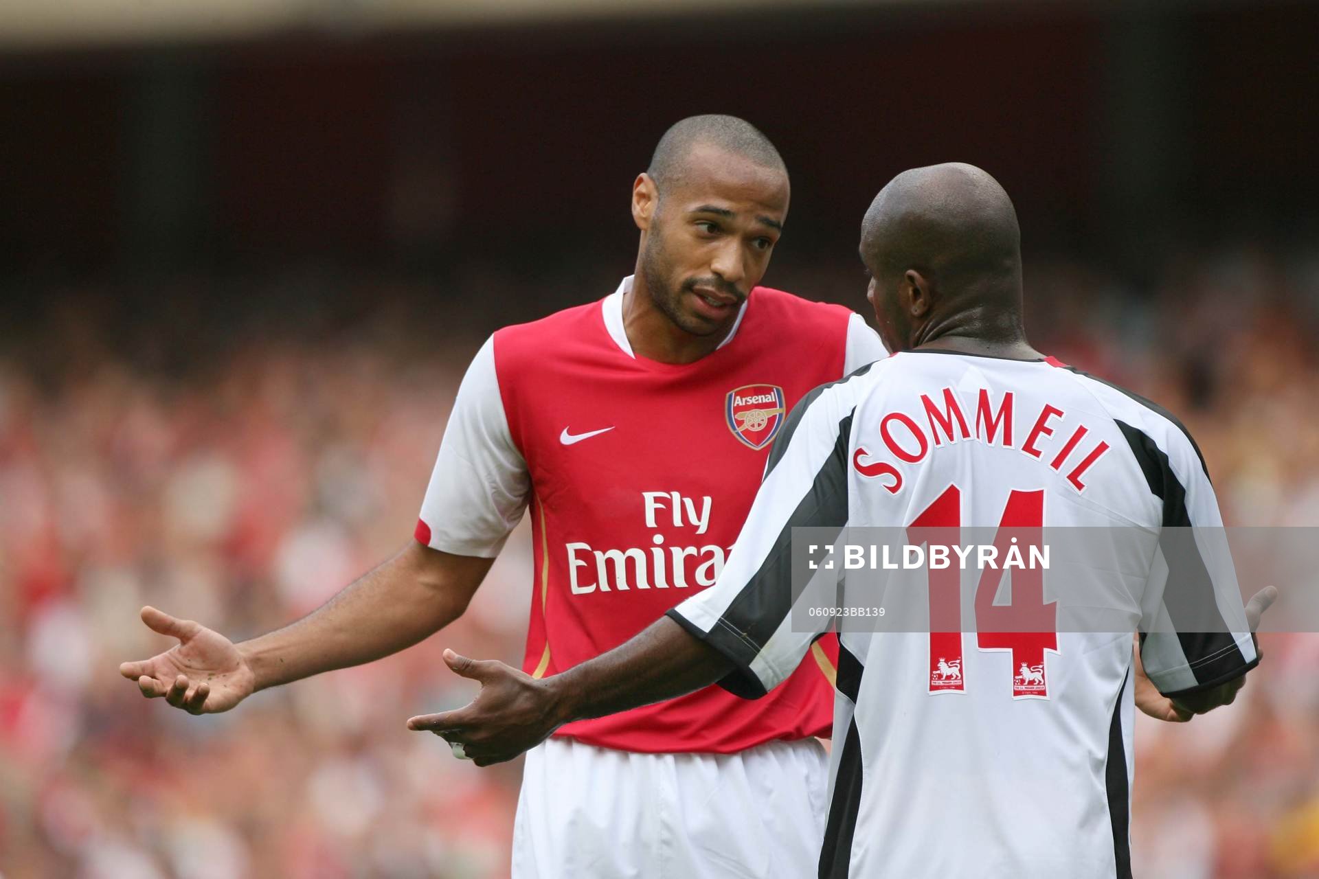 Fotboll, engelsk, premier league, Arsenal - Sheffield