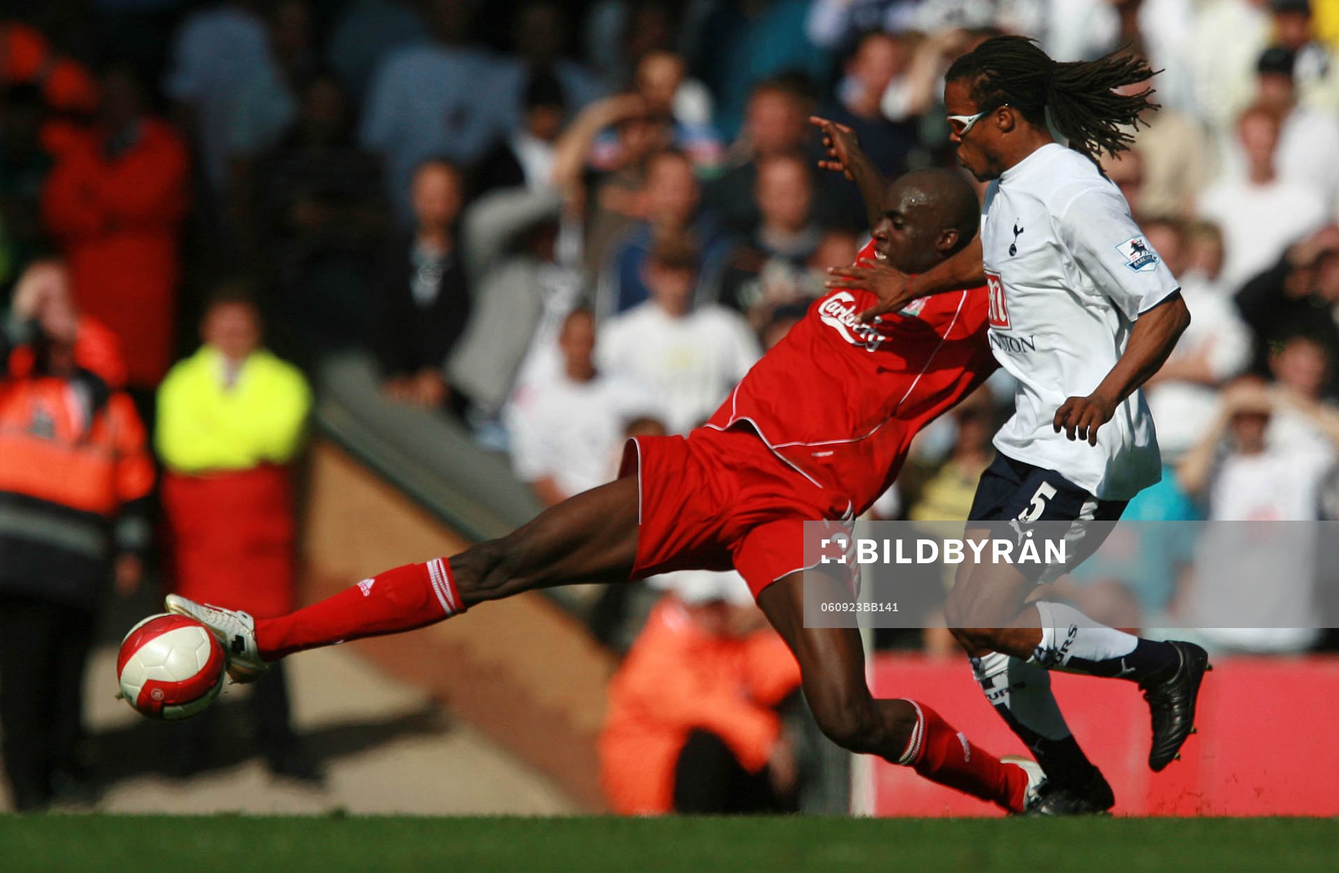 Momo Sissoko, Liverpool, Edgar Davids, Tottenham Hotspur