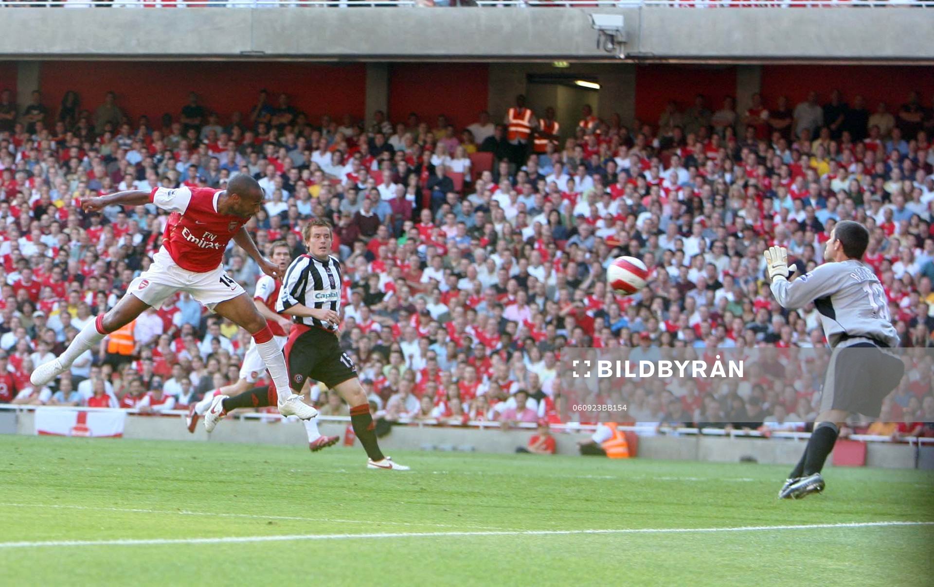 Fotboll, engelsk, premier league, Arsenal - Sheffield