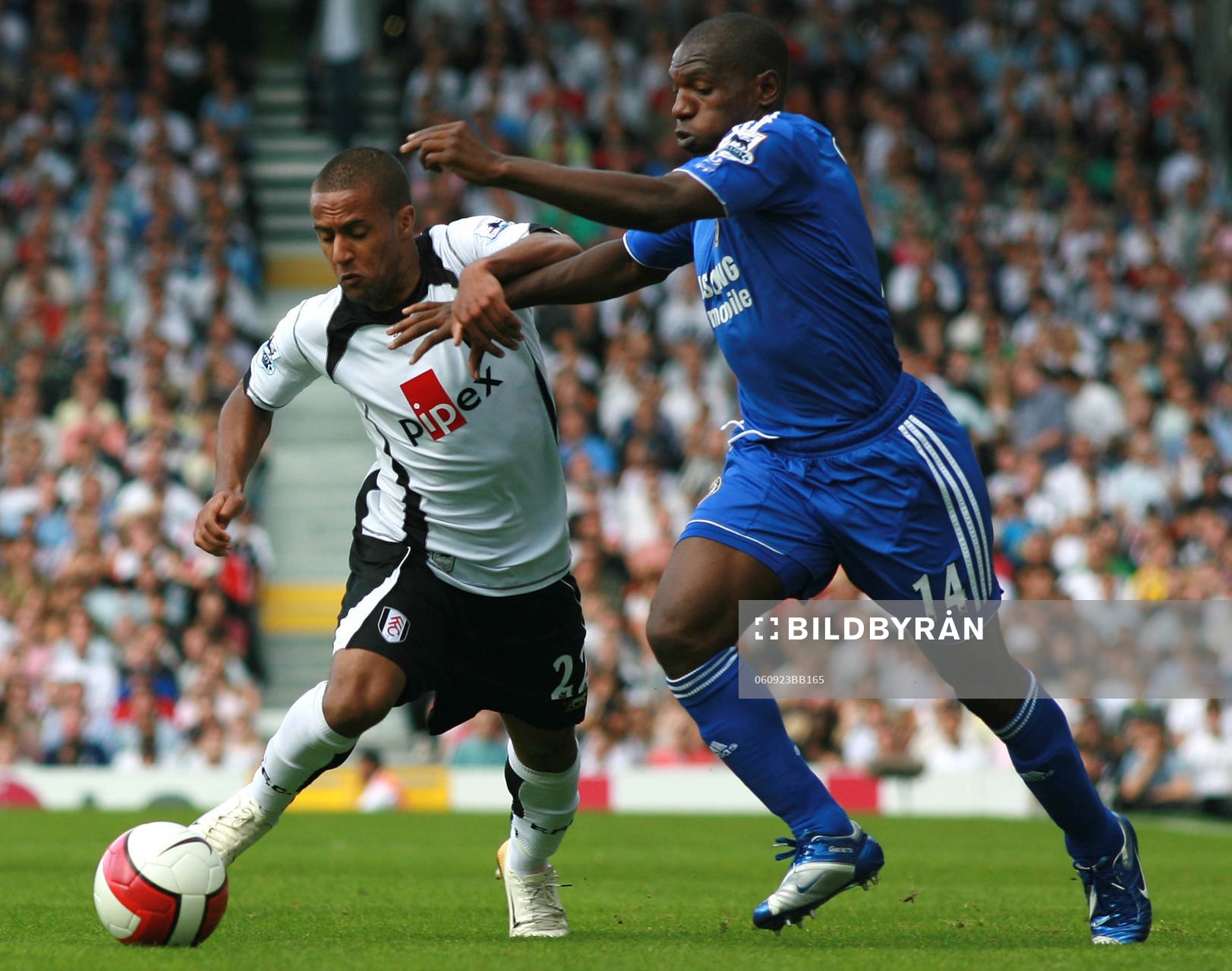 Fotboll, engelsk, premier league, Fulham - Chelsea