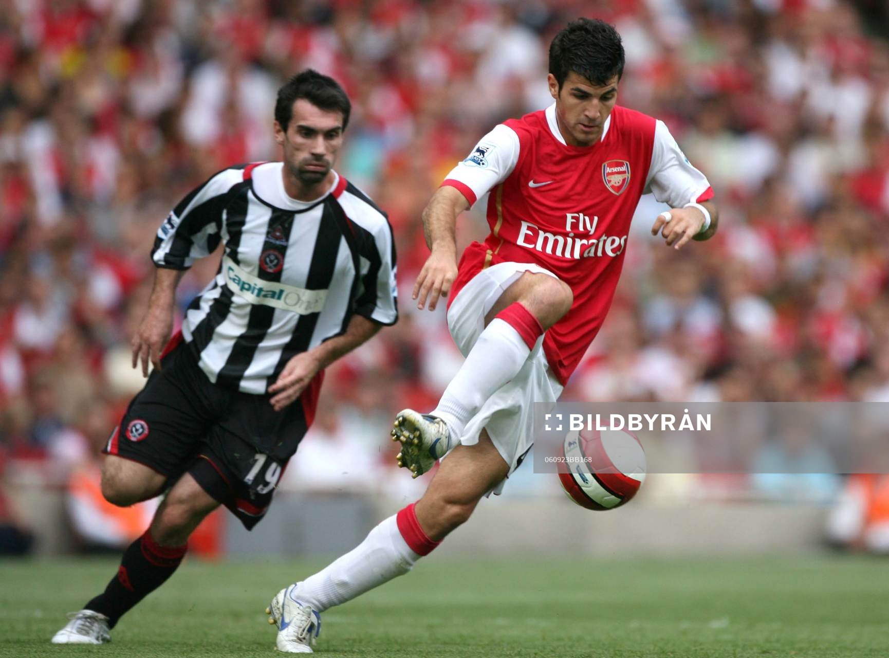  Francesc Fabregas, Arsenal, Keith Gillespie, Sheffield United