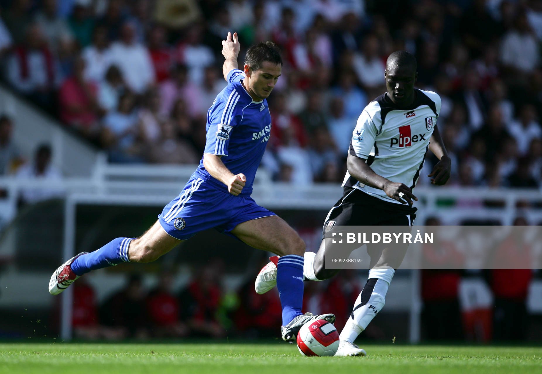 Fotboll, engelsk, premier league, Fulham - Chelsea
