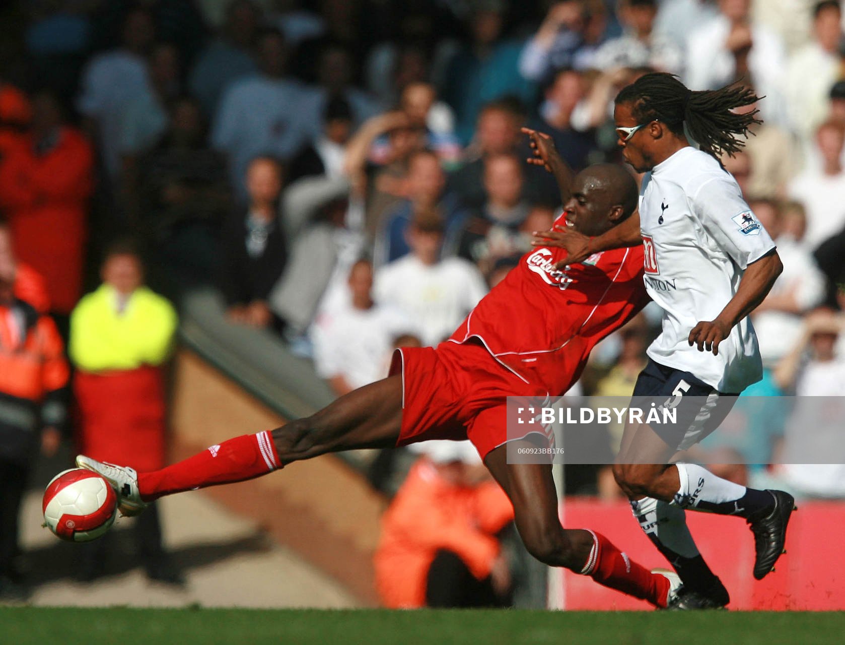 Mohamed Sissoko, Liverpool, Edgar Davids, Tottenham Hotspur