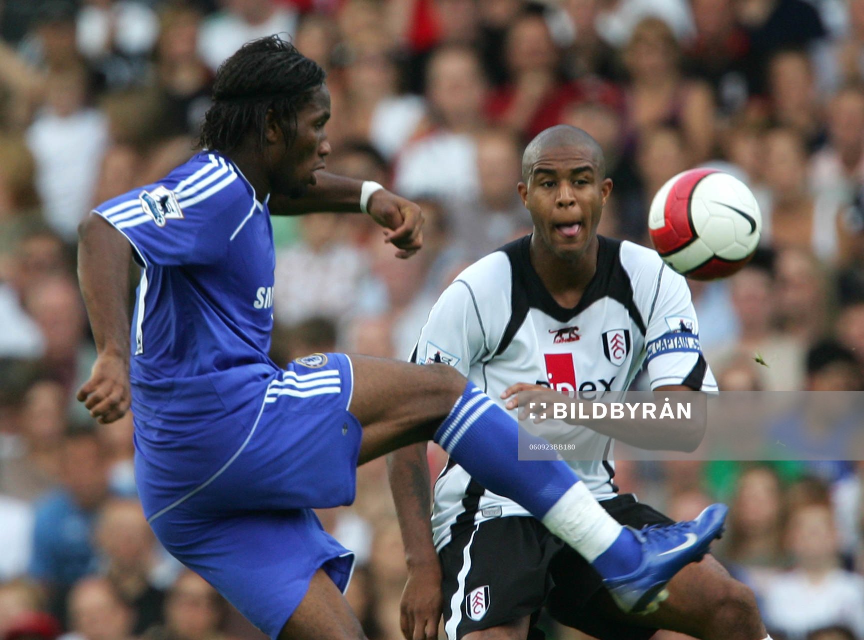 Fotboll, engelsk, premier league, Fulham - Chelsea