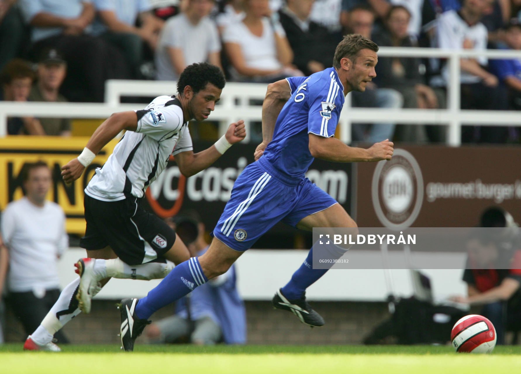 Fotboll, engelsk, premier league, Fulham - Chelsea