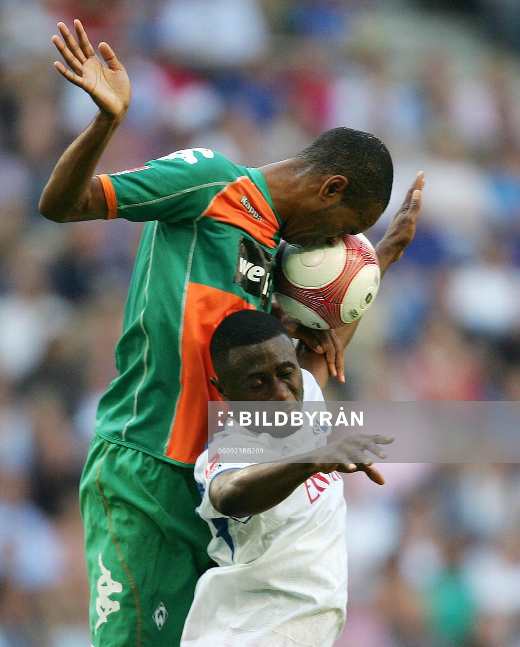 Naldo, Werder Bremen och Boubacar Sanogo, Hamburg