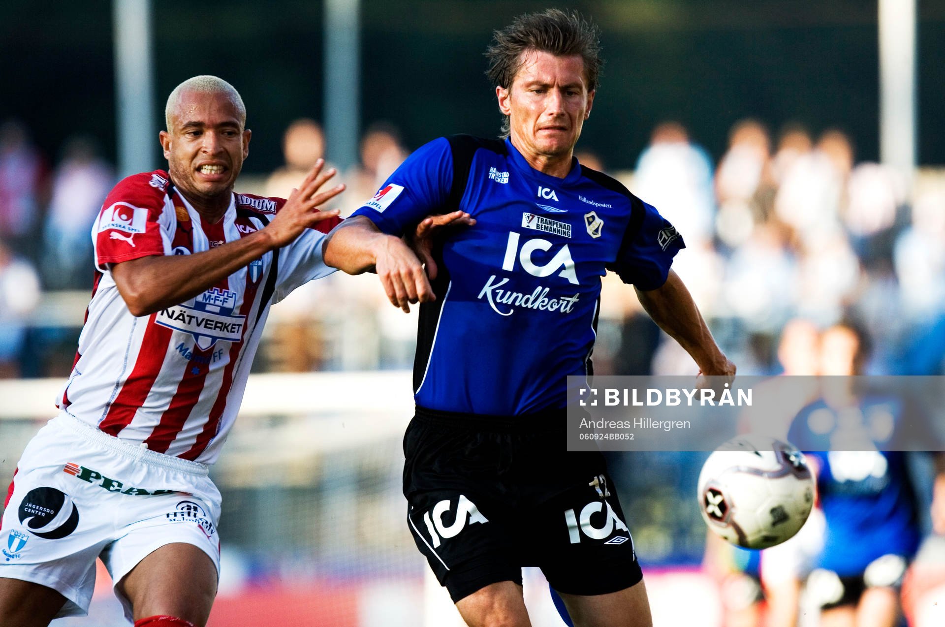 Junior , Malmö och Tomas Zvirgzdauskas, Halmstad