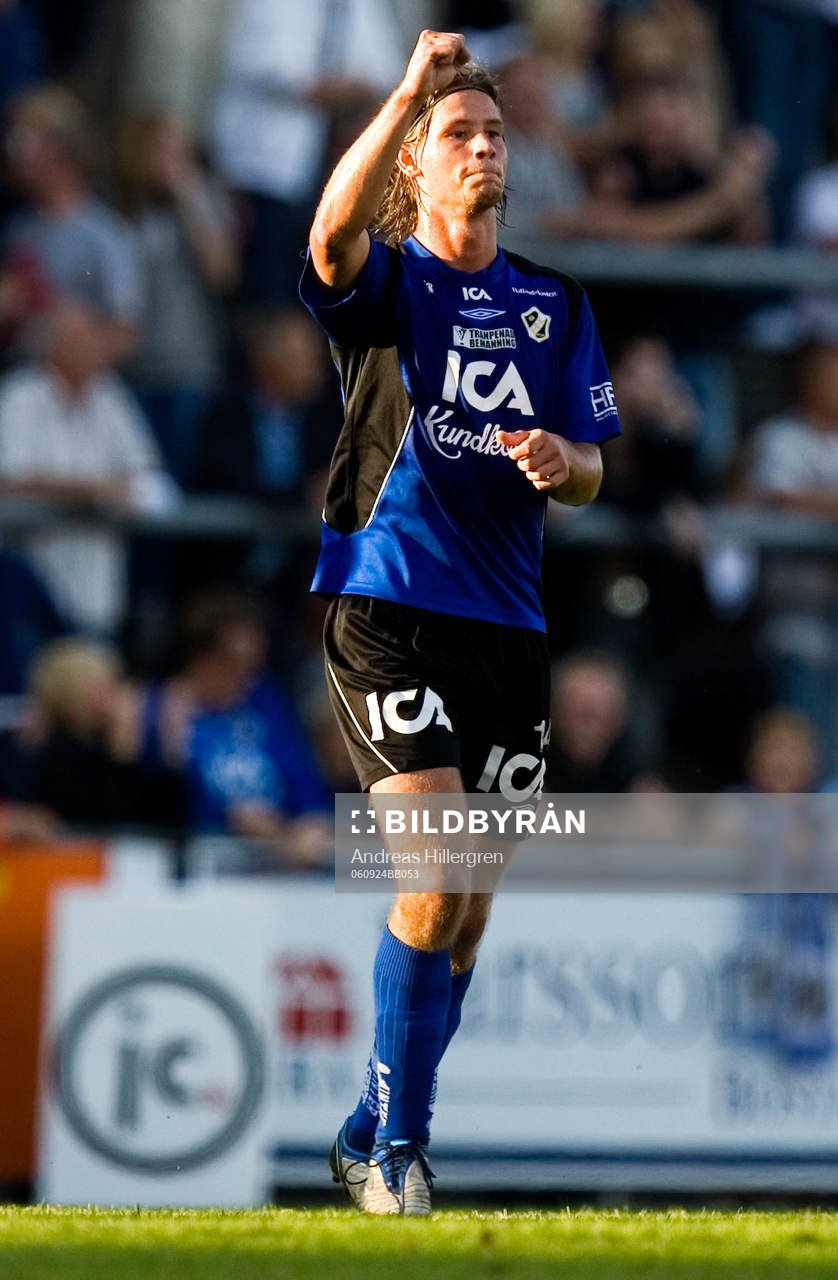 Dusan Djuric, Halmstad, jubel
