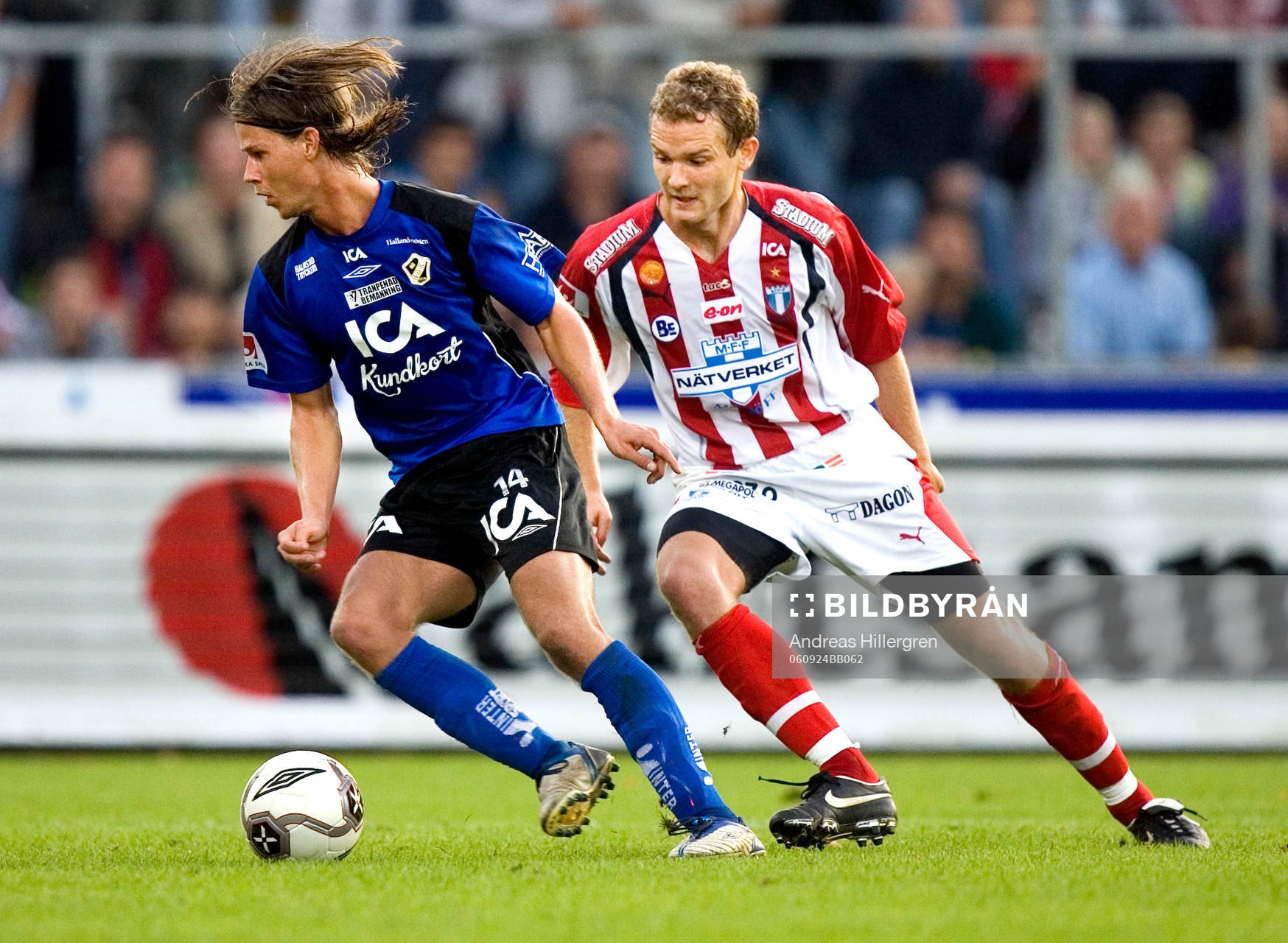 Dusan Djuric, Halmstad och Jonatan Johansson, Malmö
