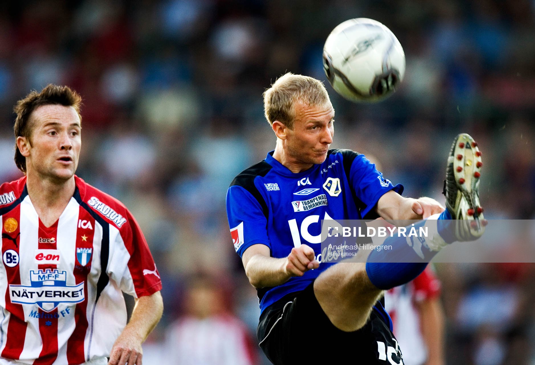 Andreas Johansson, Halmstad och Ulrich Vinzentz, Malmö