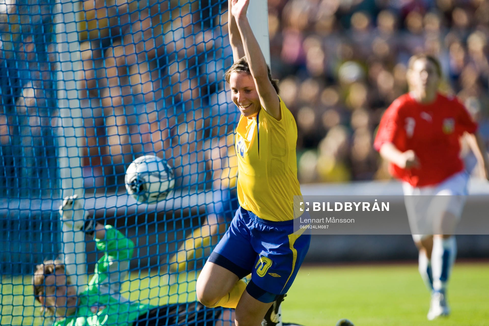 Hanna Ljungberg, Sverige, jubel, glädje