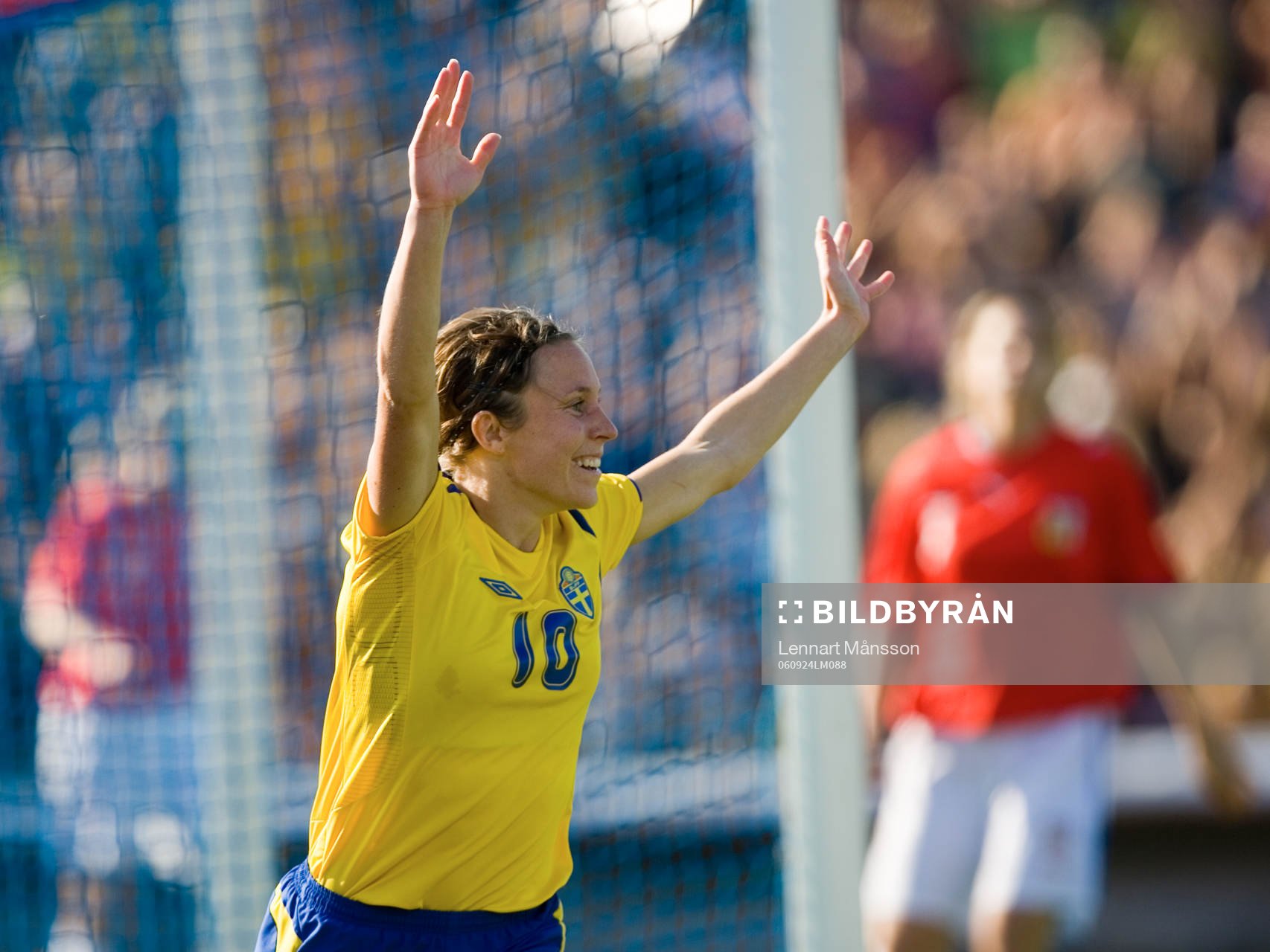 Hanna Ljungberg, Sverige, jubel, glädje