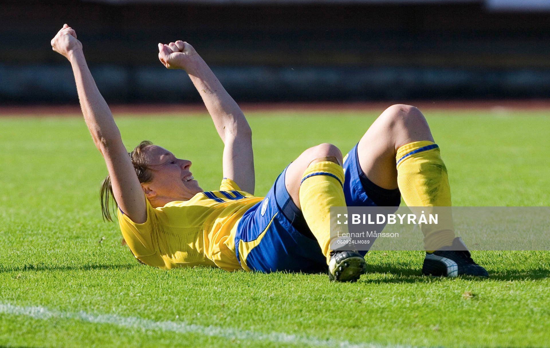Hanna Ljungberg, Sverige, jubel, glädje
