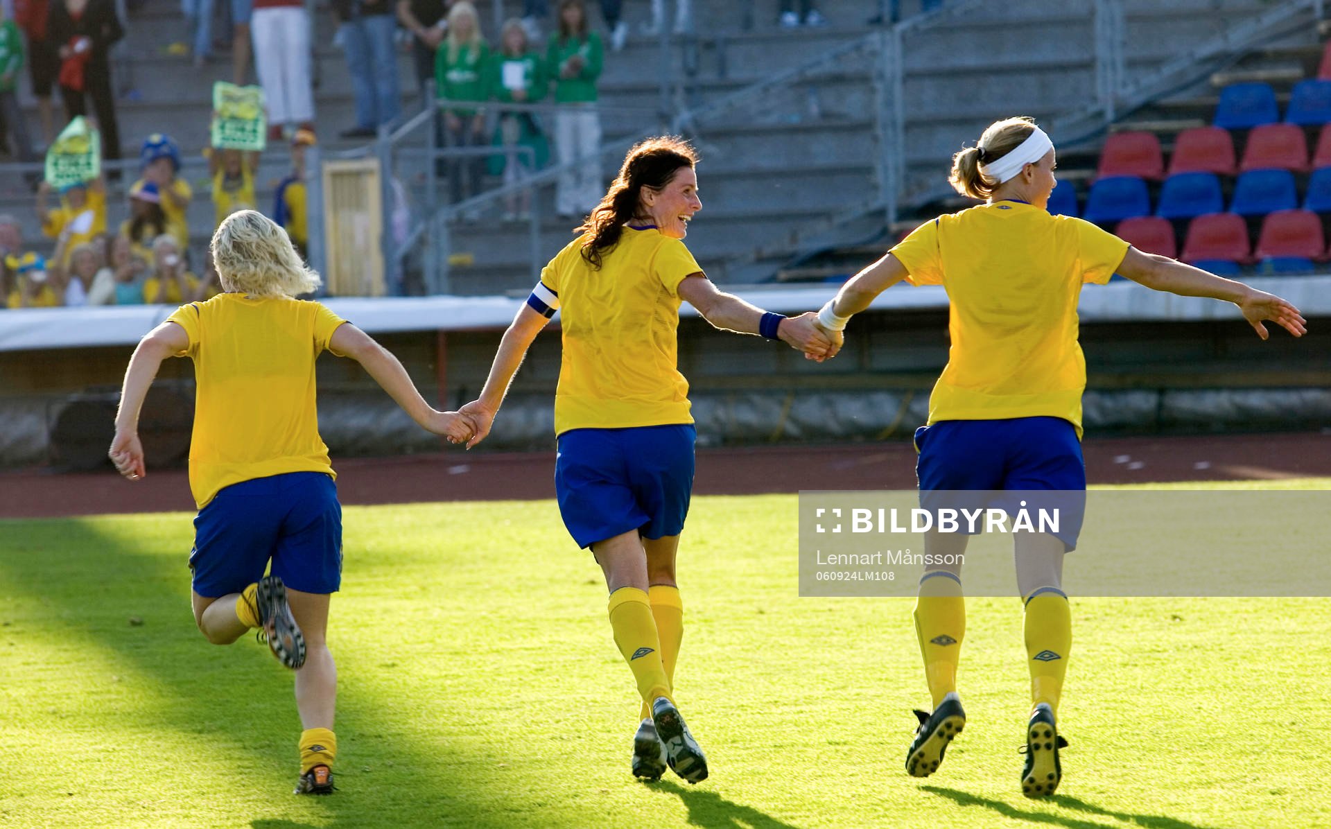 Victoria Svensson, Malin Moström och Sara Thunebro,